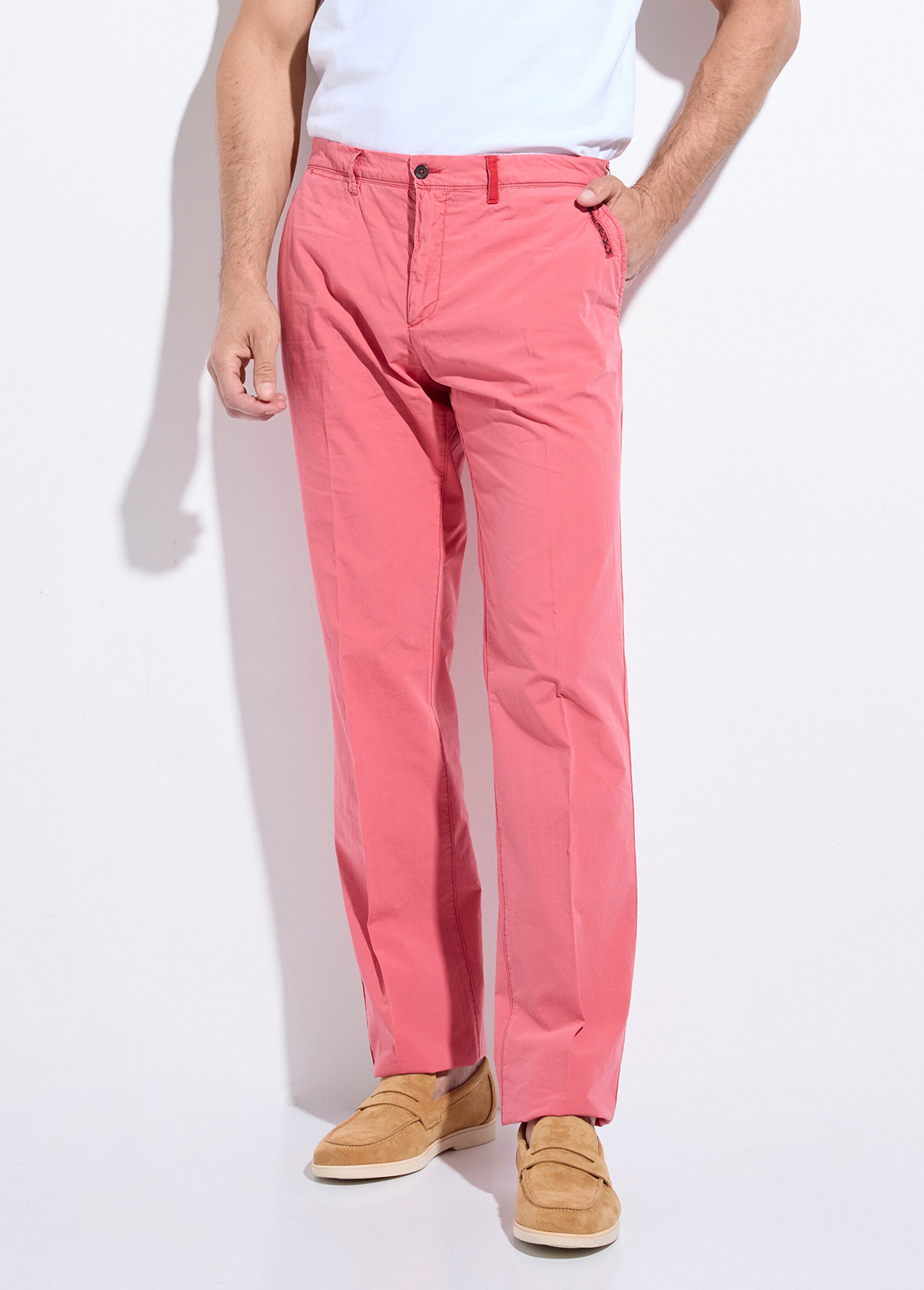 Pantalon chino chic, poches italiennes