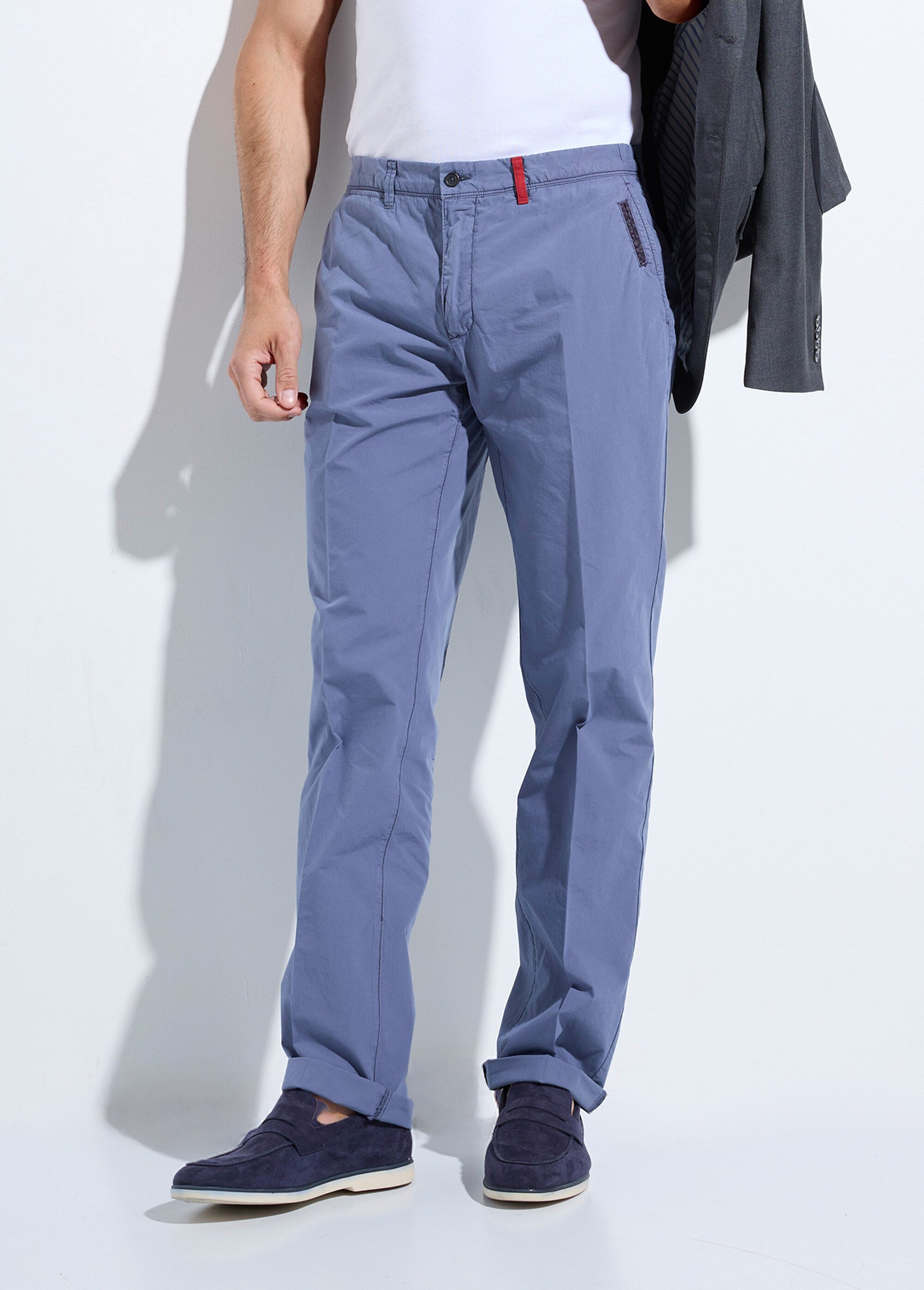 Pantalon chino chic, poches italiennes
