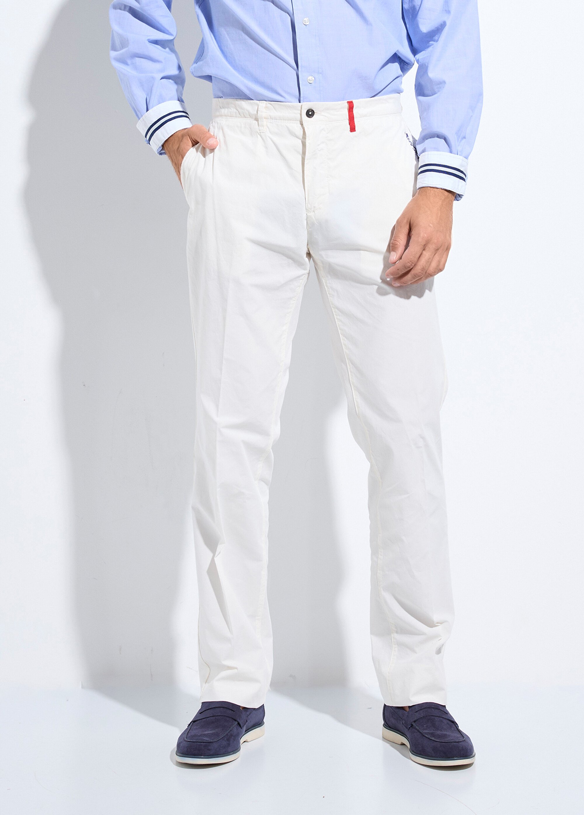 Pantalon chino chic, poches italiennes