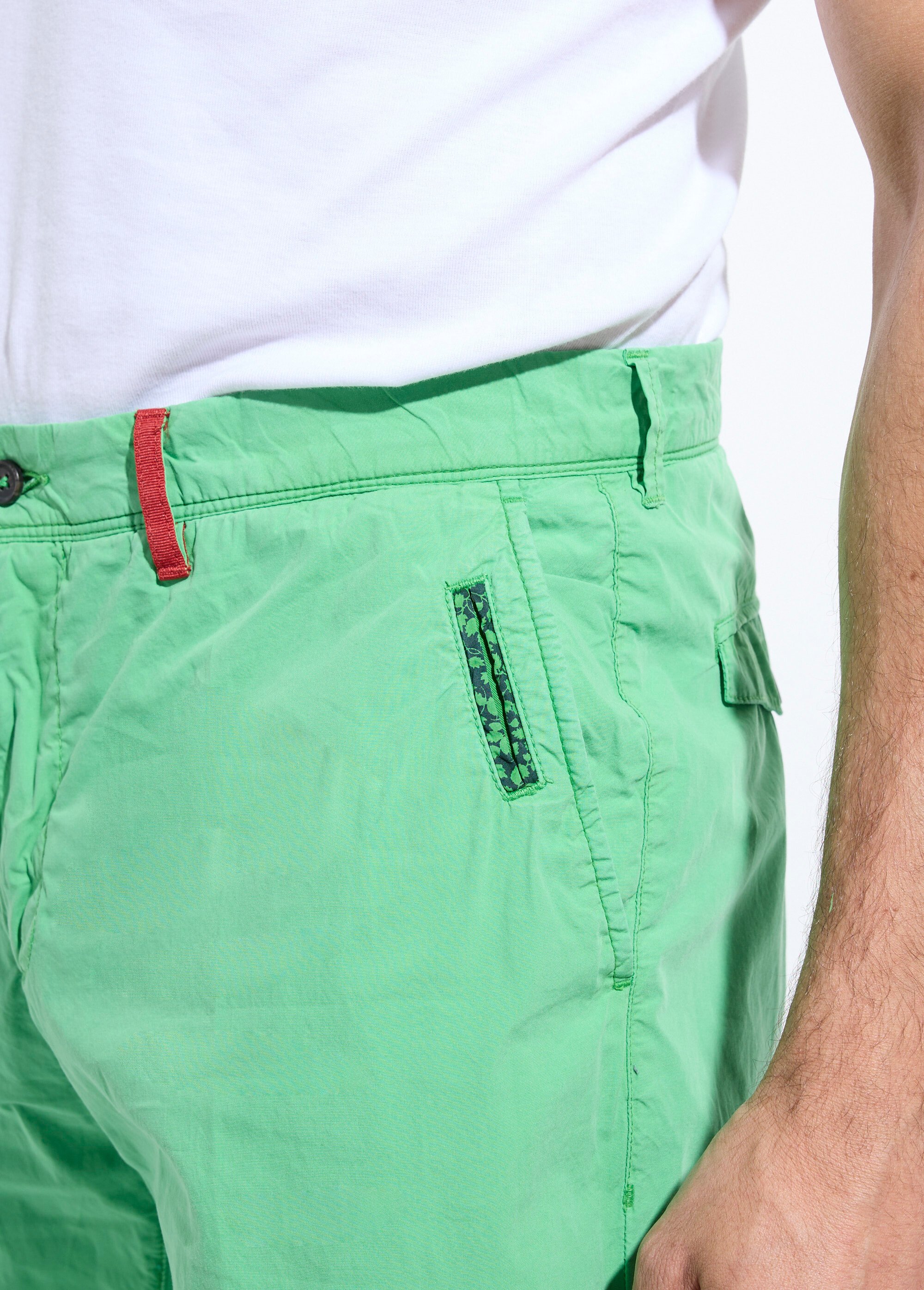Pantalon chino chic, poches italiennes
