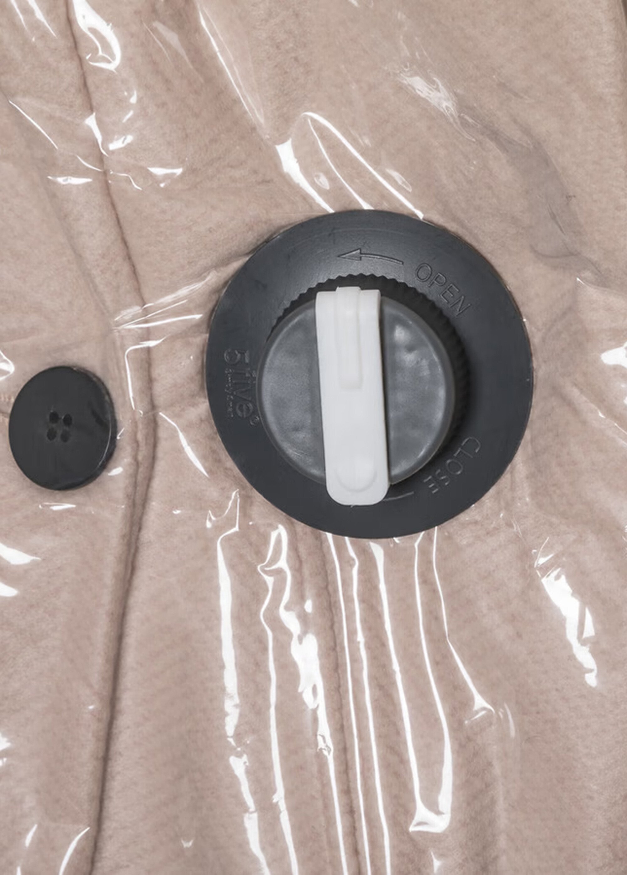 Sac compresseur gain de place forme housse Blanc JJA-160348 DE4