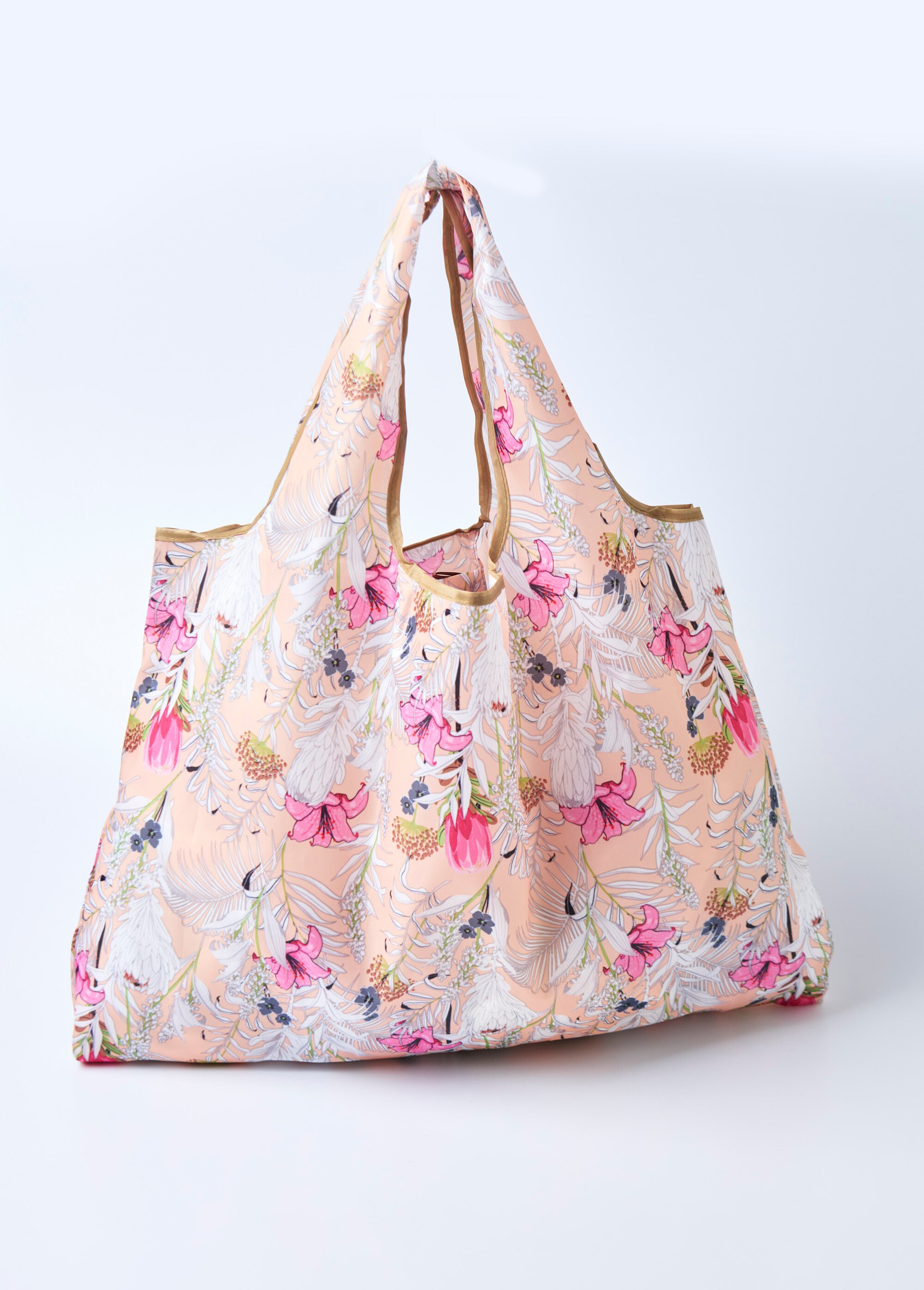 Sac de courses pliable résistant, nature