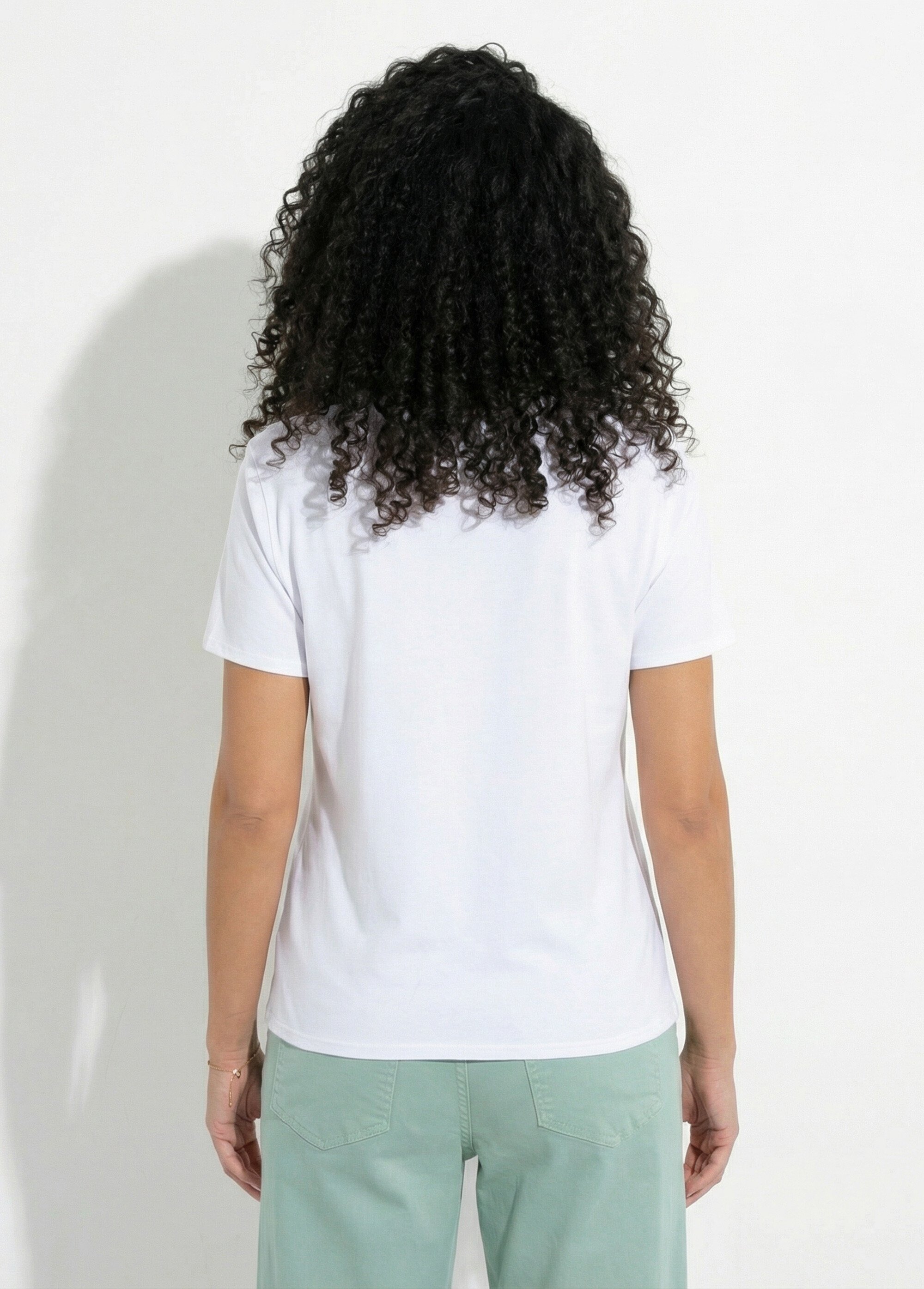 T-shirt manches courtes motif graphique