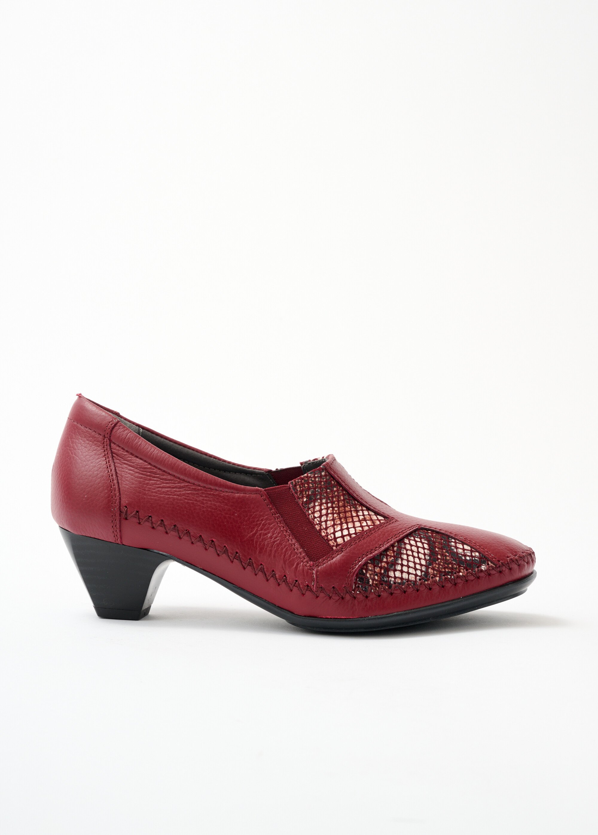 Escarpins montage intégral pieds sensibles Femme Rouge OSTENDE DR1