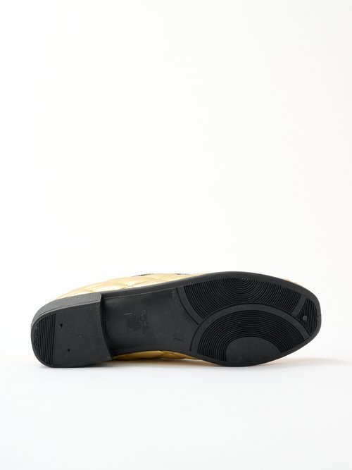 Ballerines vegan largeur standard Femme Doré OLASSO UN1