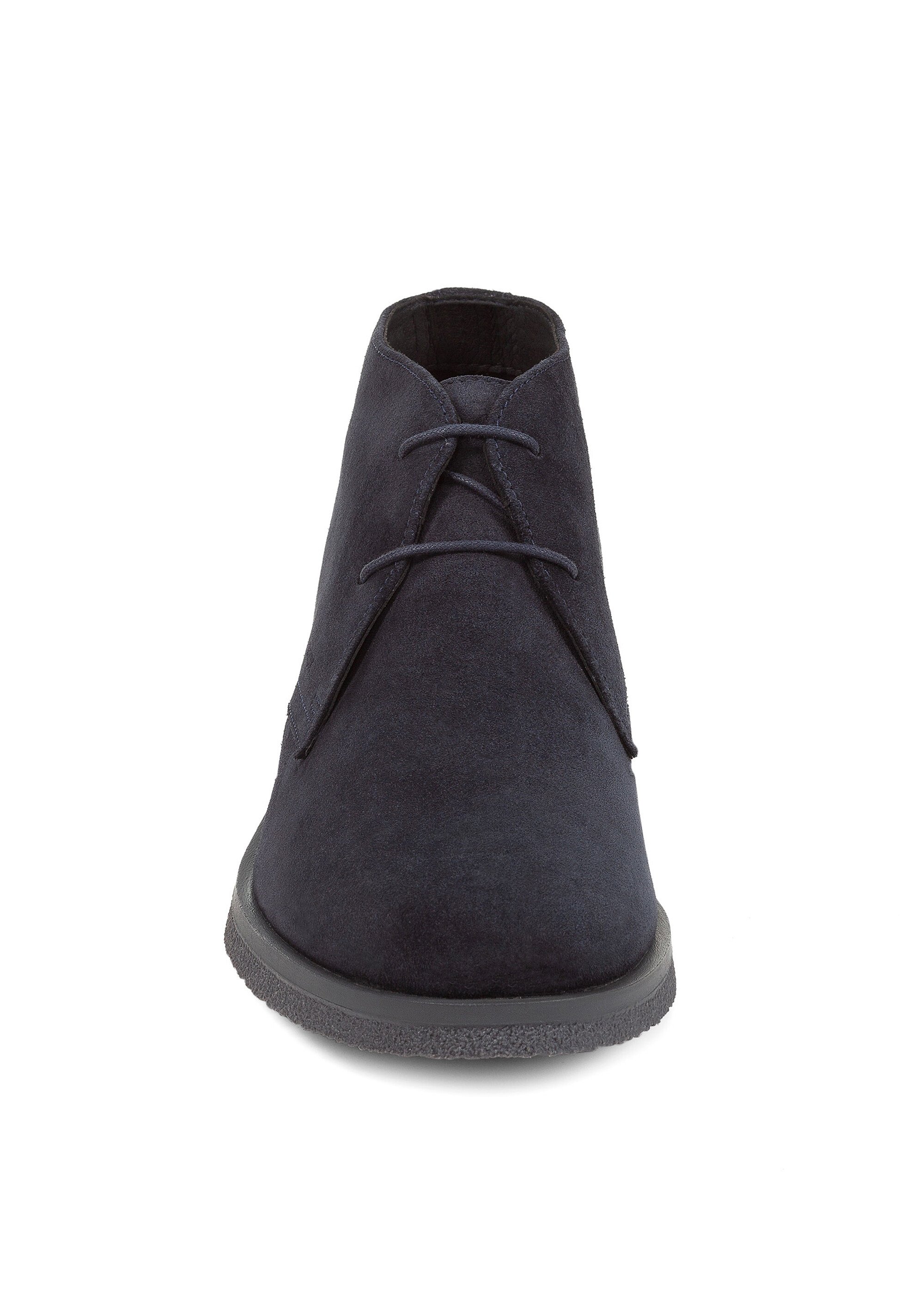 Bottines à lacets style desert boots Homme Bleu GEO-U0458A DE1