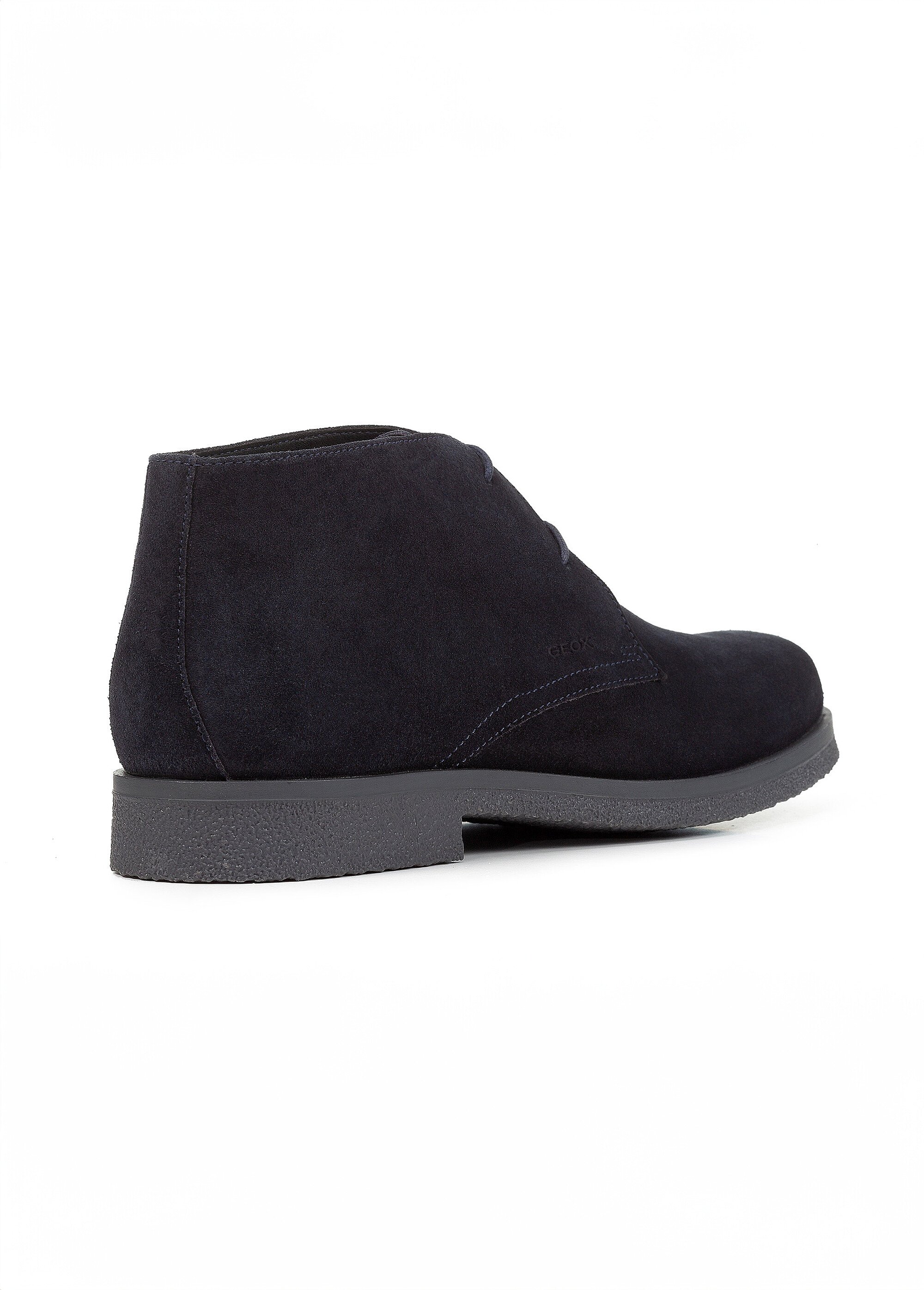 Bottines à lacets style desert boots Homme Bleu GEO-U0458A DO2