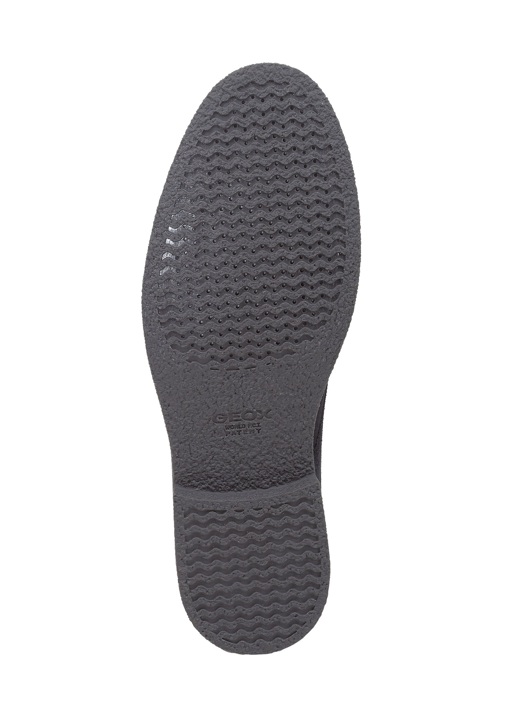 Bottines à lacets style desert boots Homme Bleu GEO-U0458A UN1