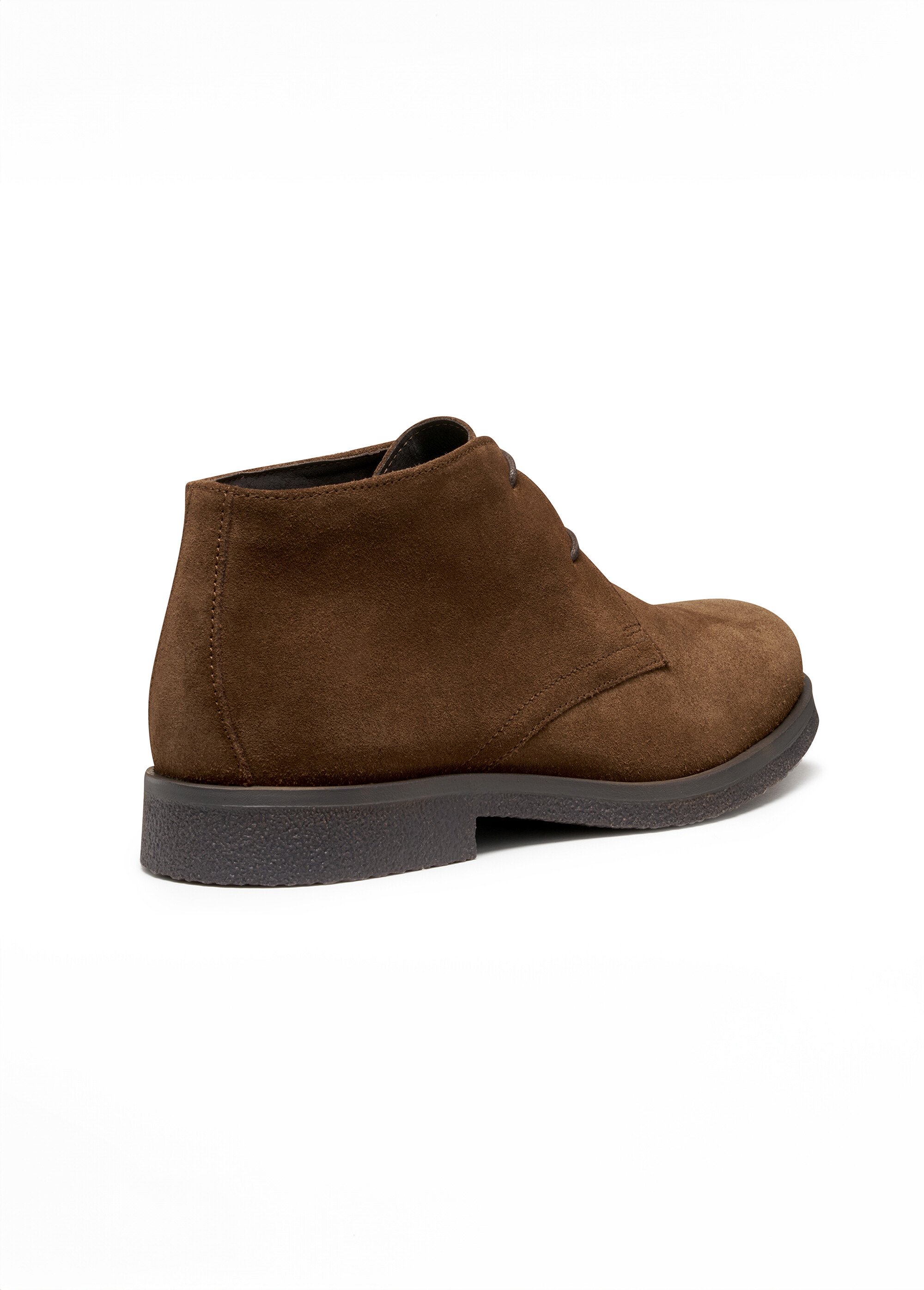 Bottines à lacets style desert boots Homme Marron GEO-U0458A DO2