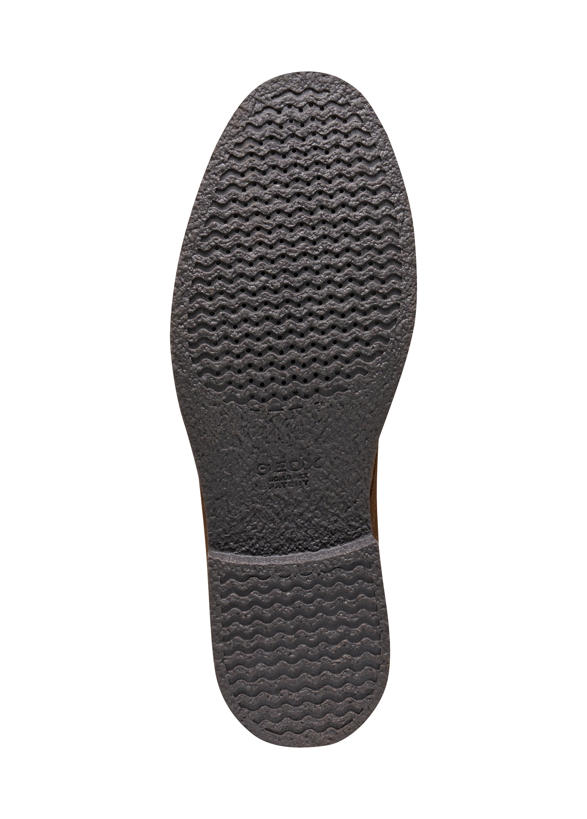 Bottines à lacets style desert boots Homme Marron GEO-U0458A UN1