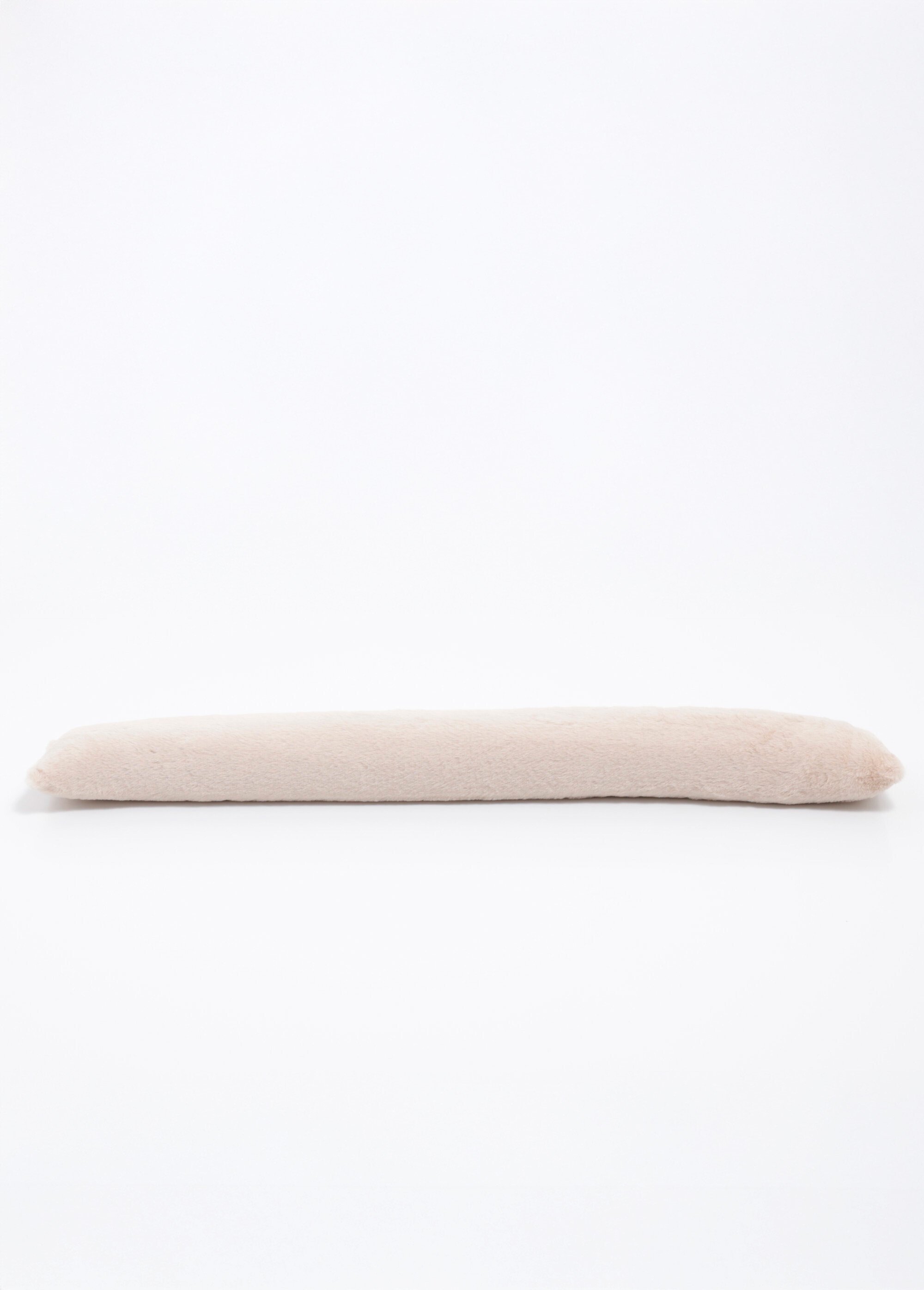 Boudin bas de porte en fausse fourrure