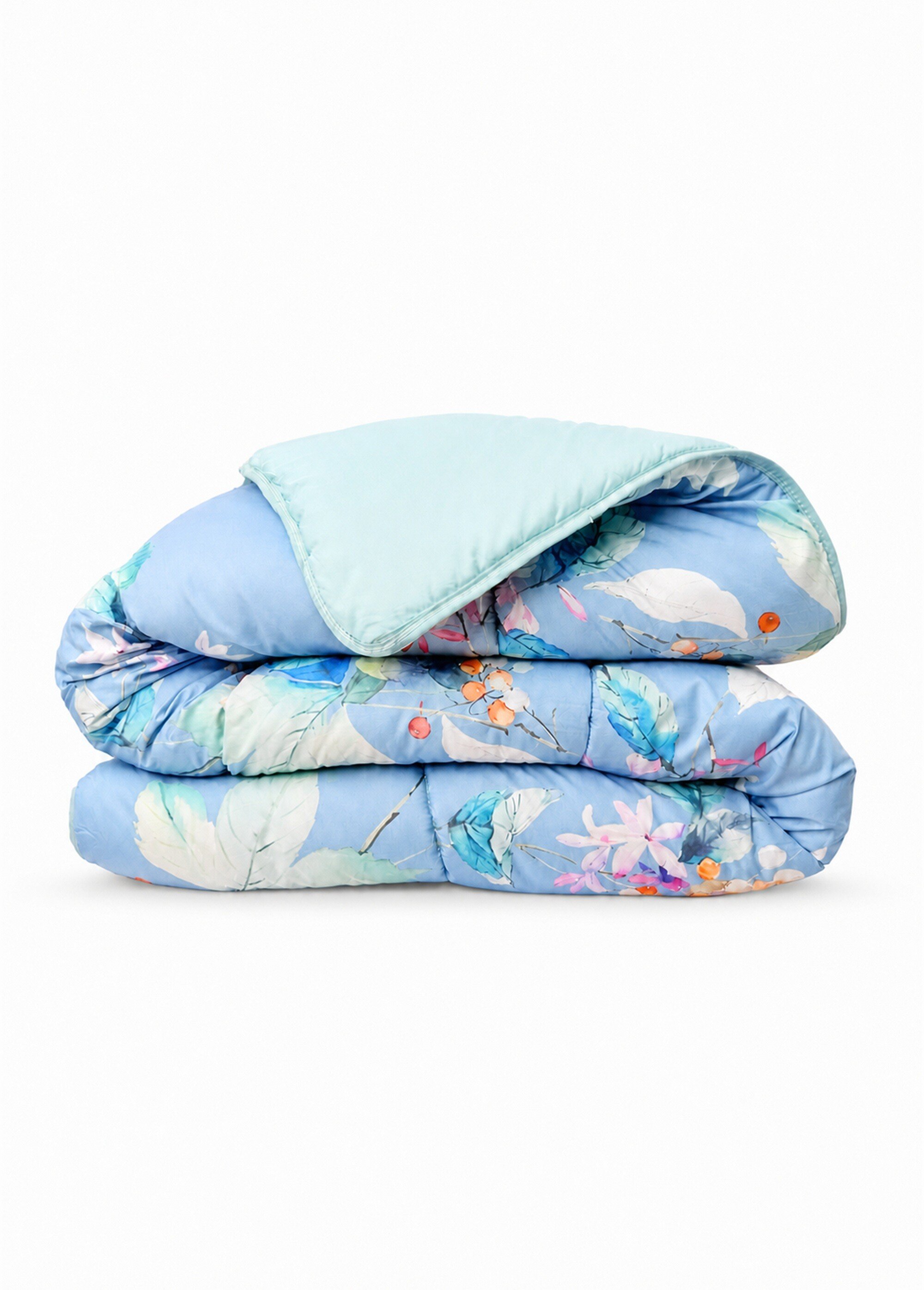 Couette microfibre double face 400 g/m² Bleu RECITATION DE1