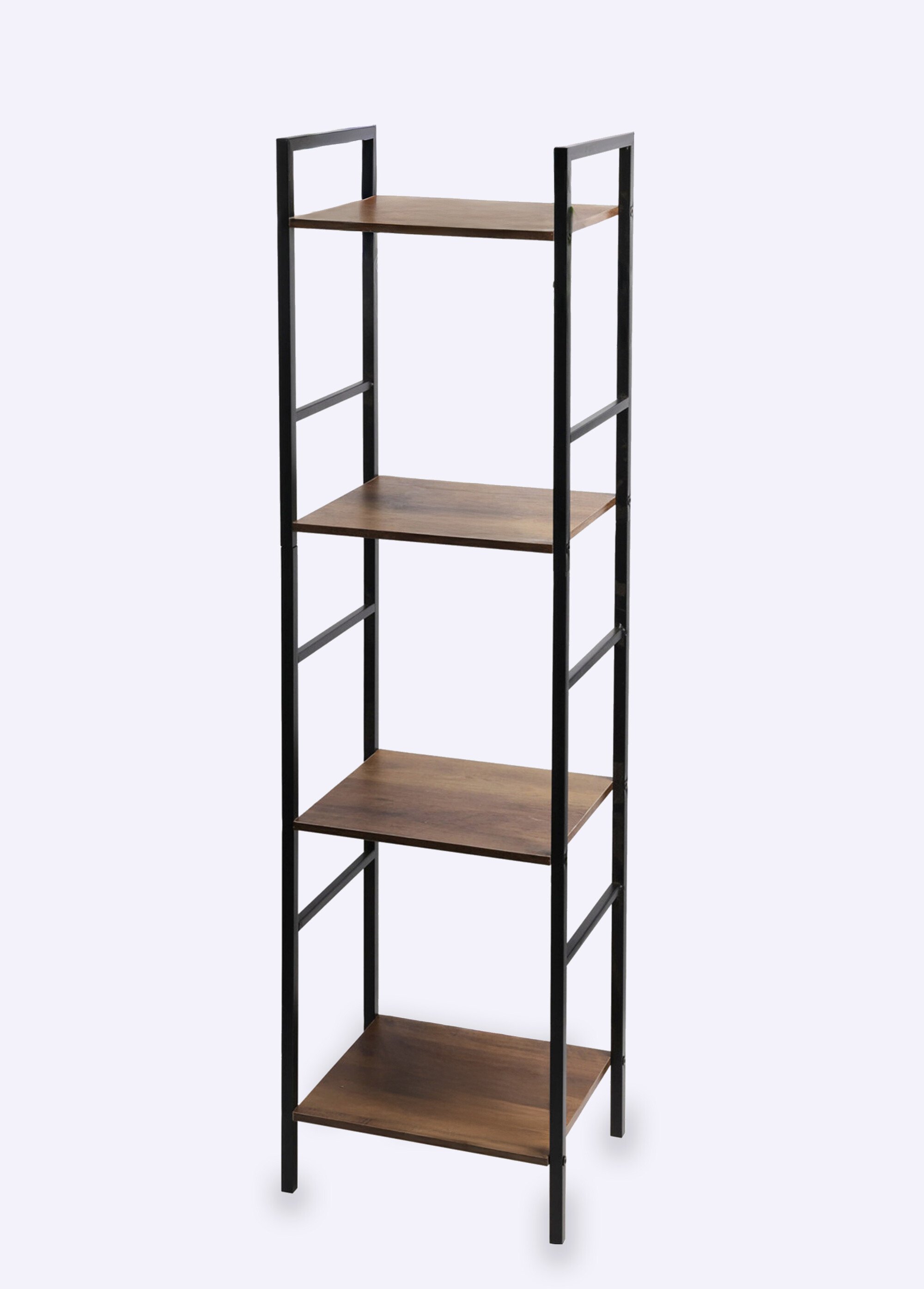 Etagère métal et bois, 4 niveaux