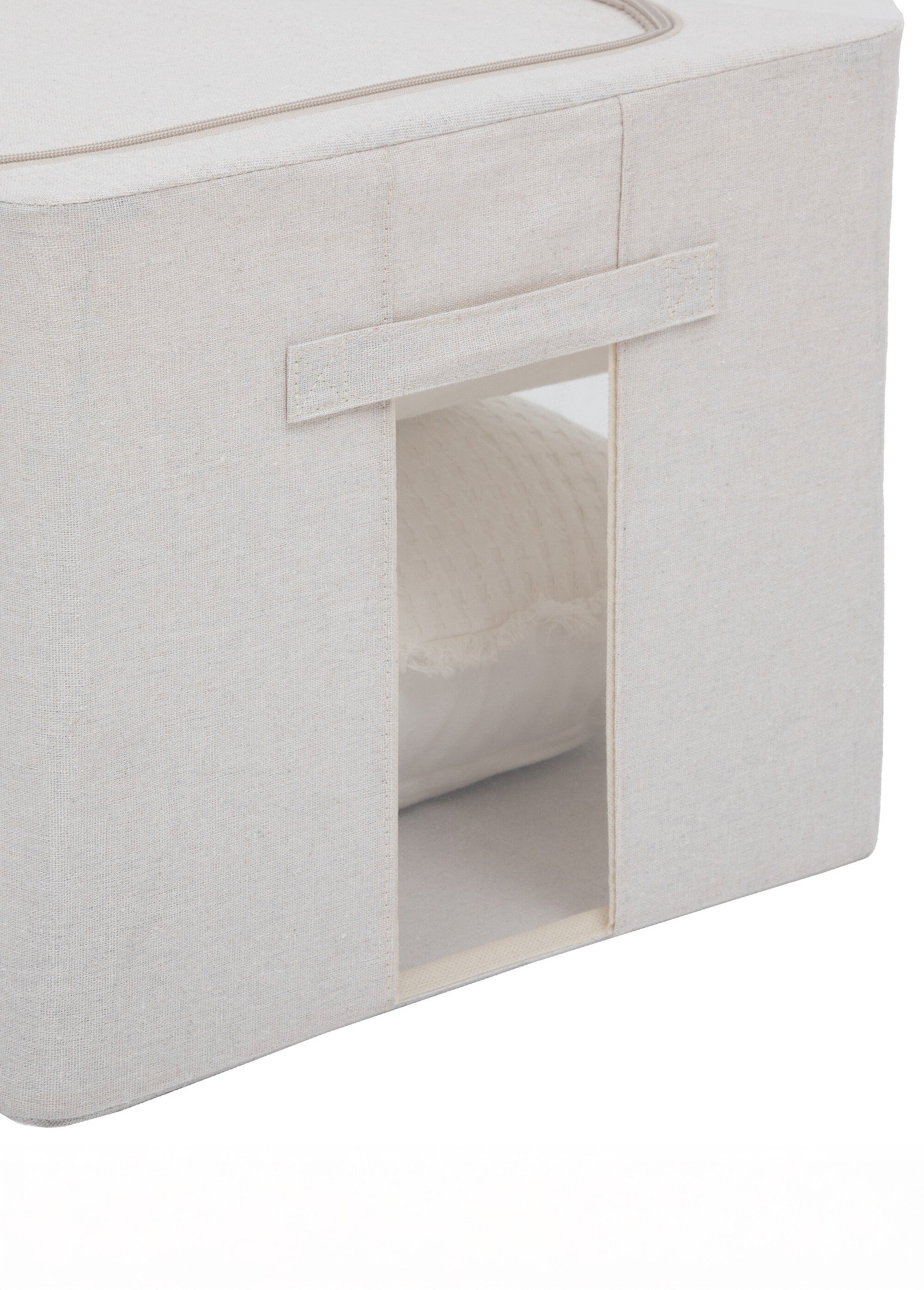 Housse rangement double ouverture, 60cm Beige JJA-203153 DE3