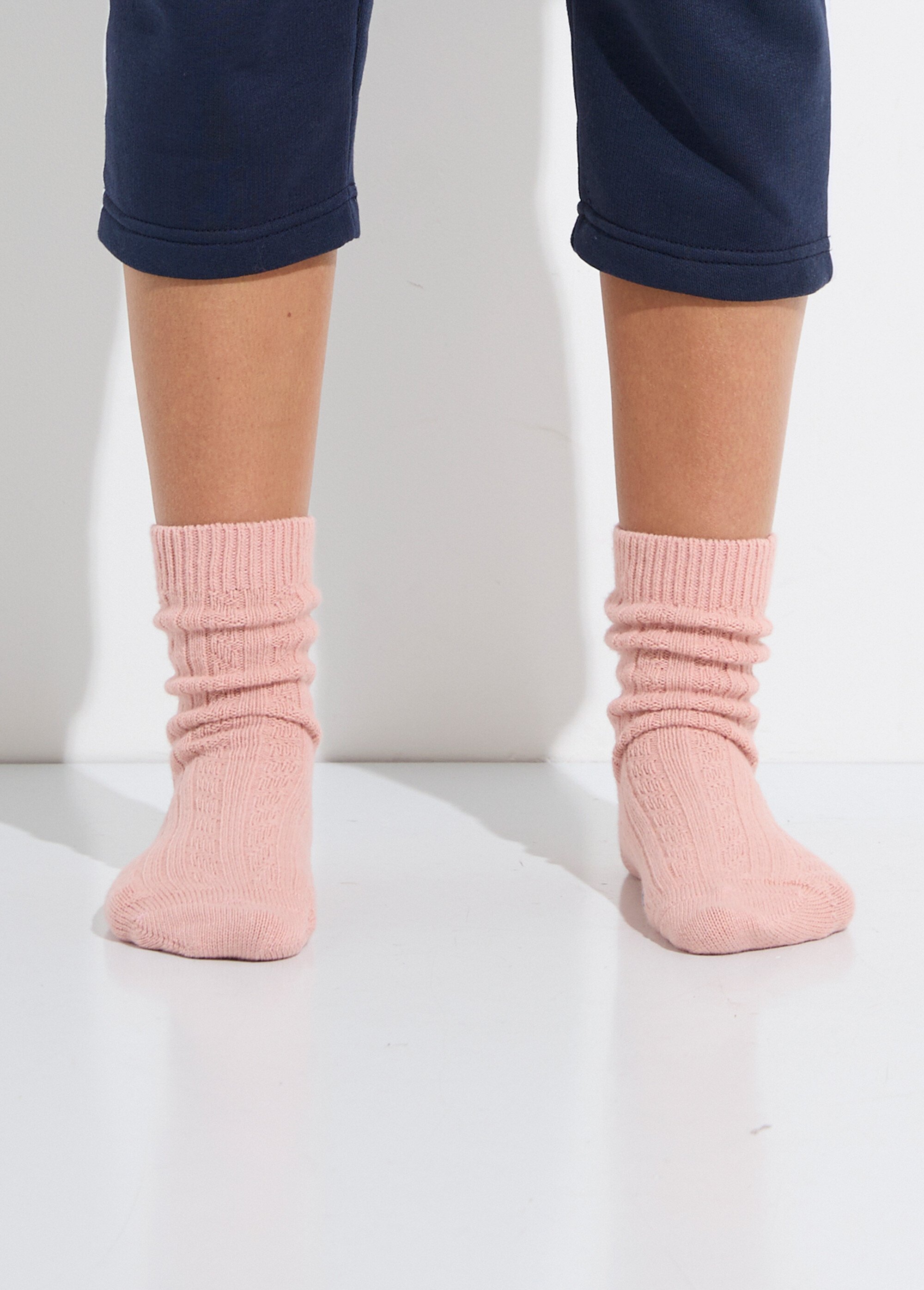 Chaussettes avec laine et cachemire