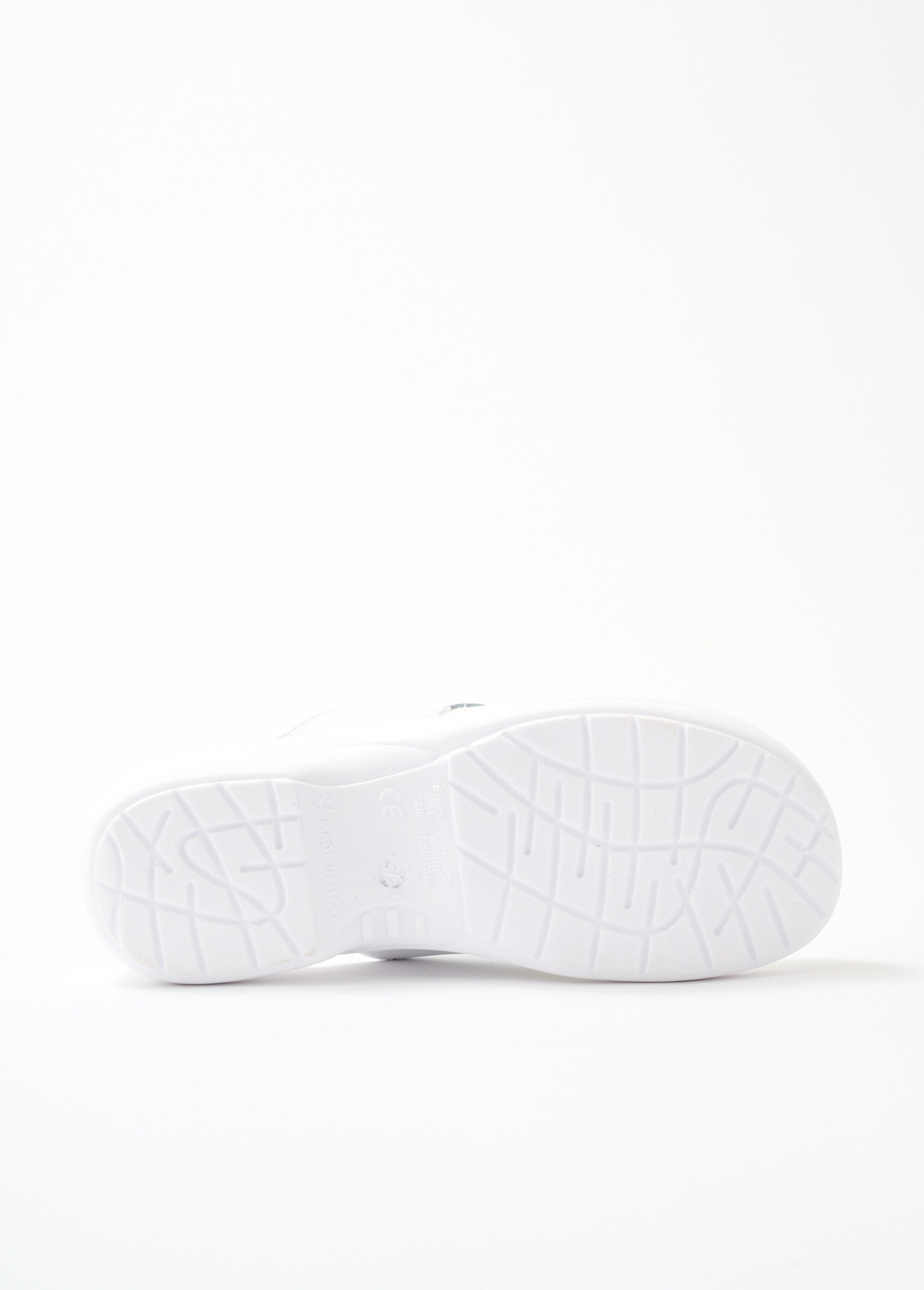 Sabots mixtes grande largeur Femme Blanc ORBI UN1