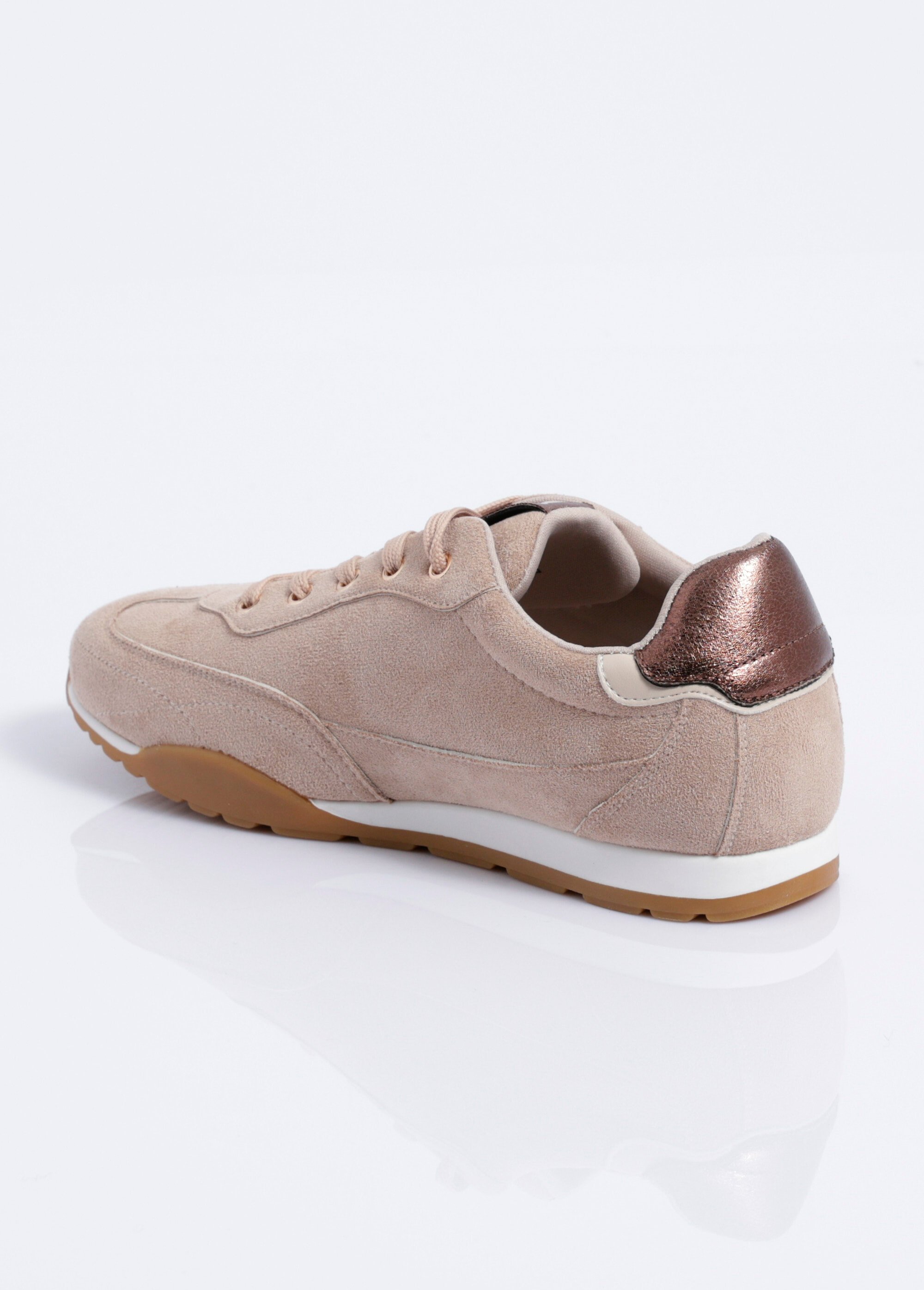 Sneakers semelle plate détails fantaisie