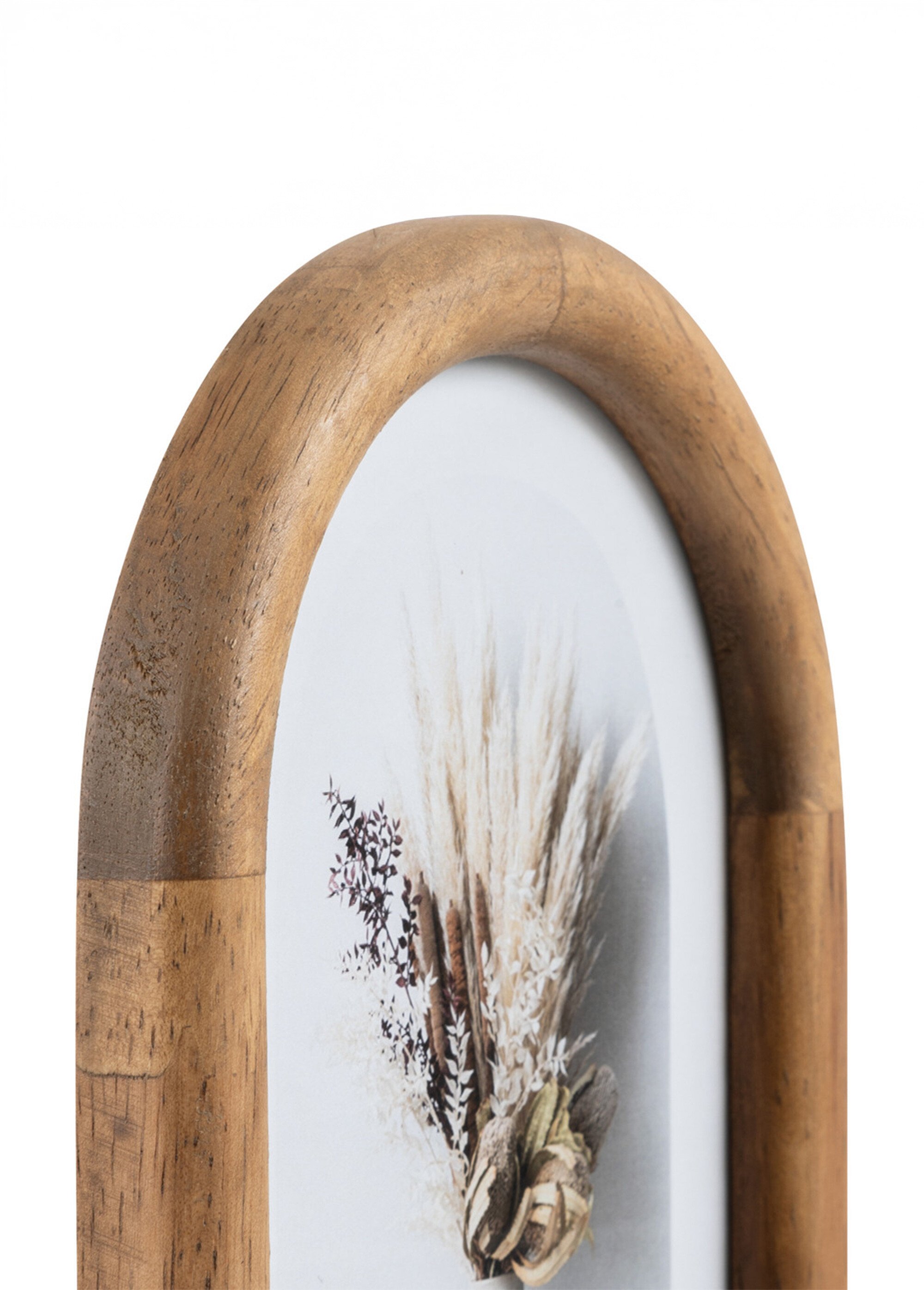 Cadre photo en bois, forme arche Marron JJA-203543 DE1