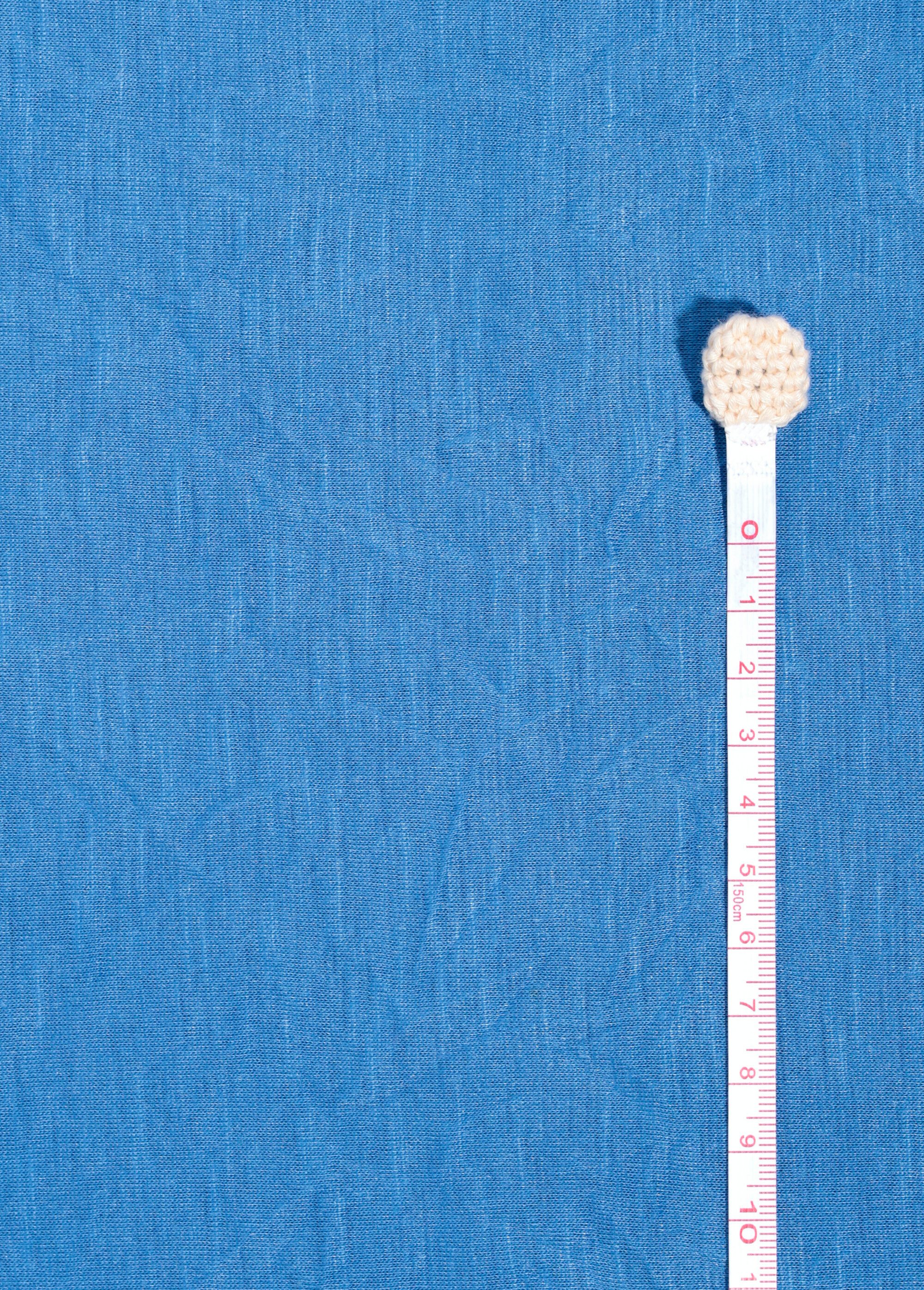 Coupon tissu jersey flammé froissé, 6B