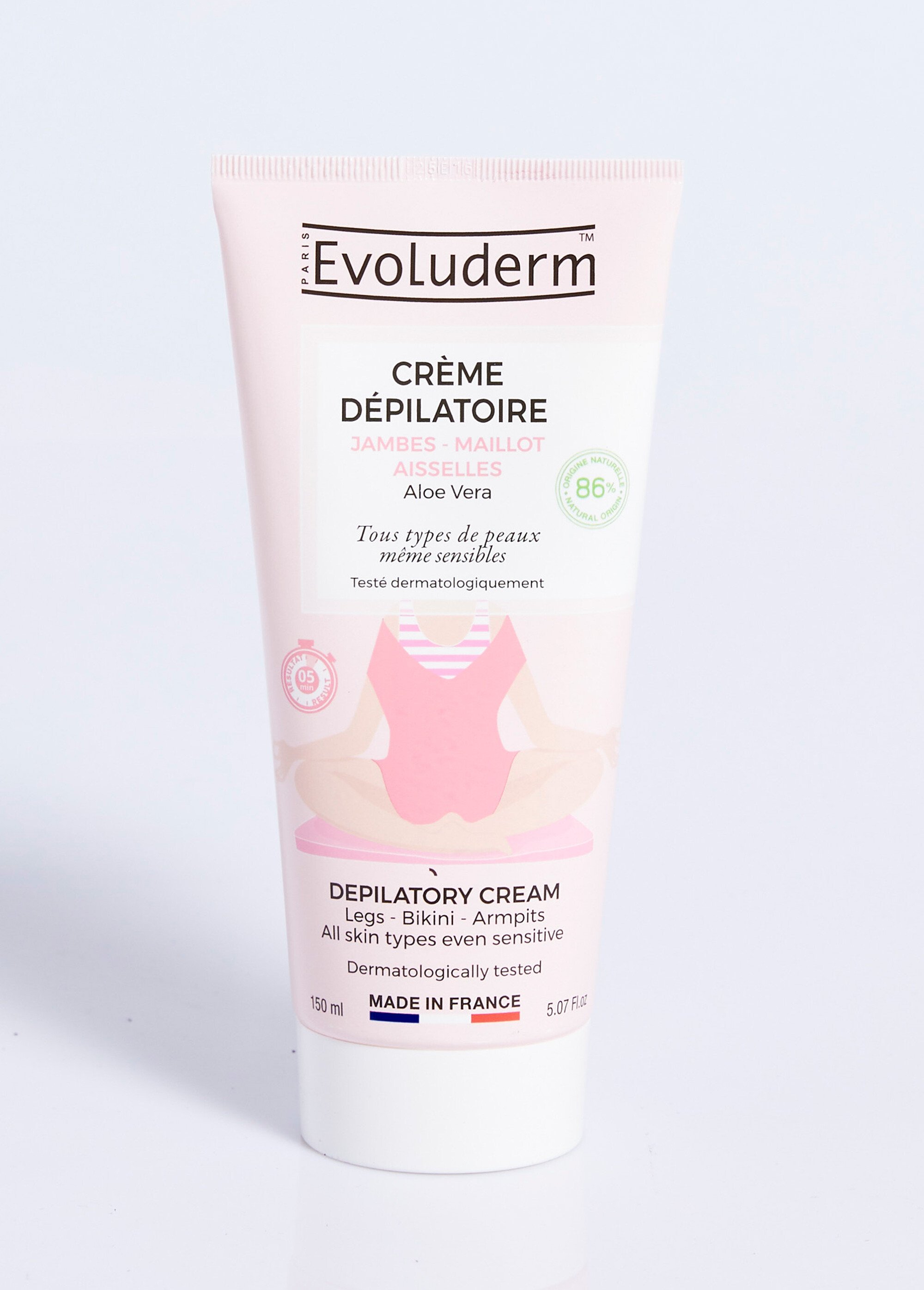 Crème dépilatoire jambes-maillot-aisselles