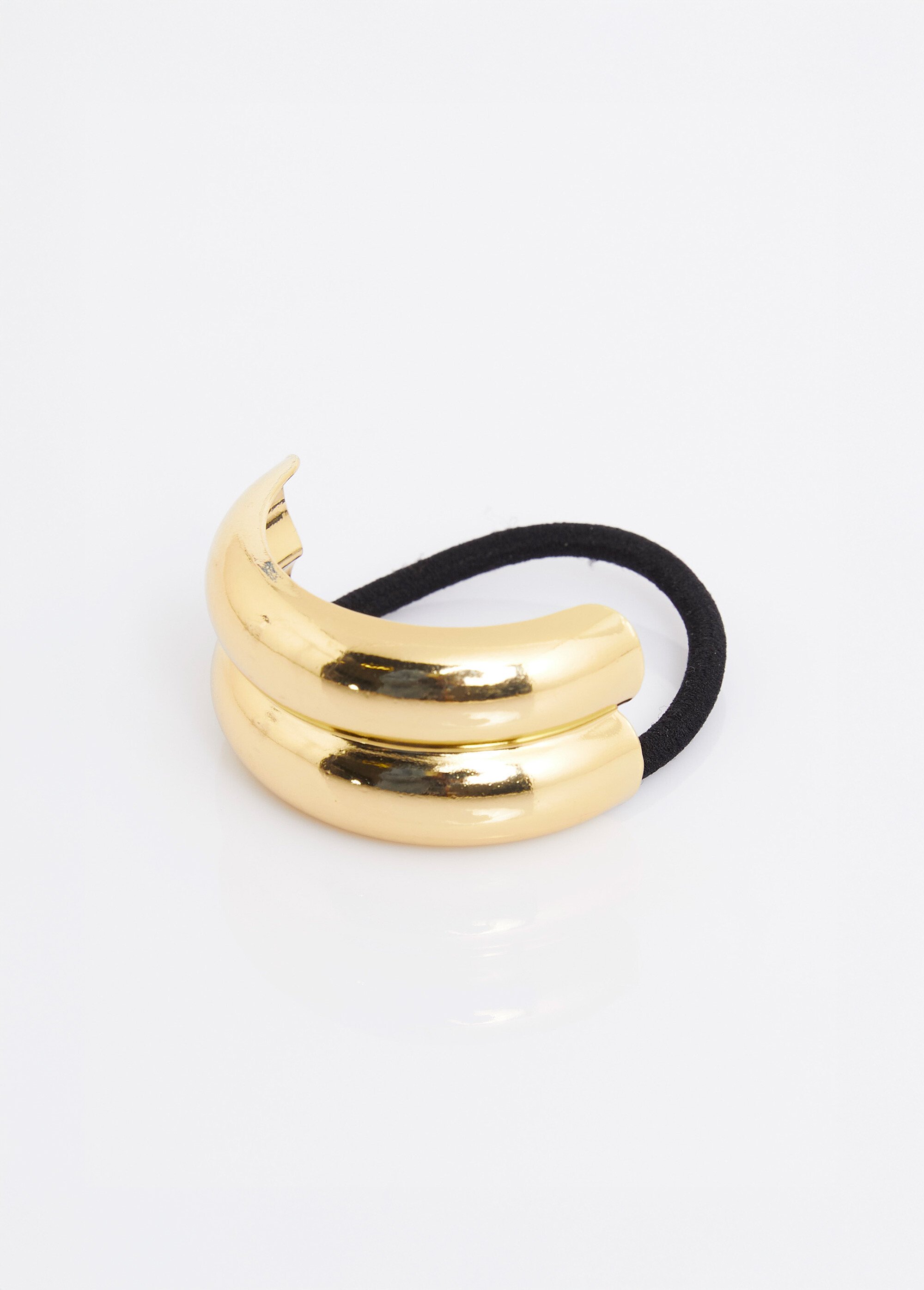 Élastique cheveux double rang acier