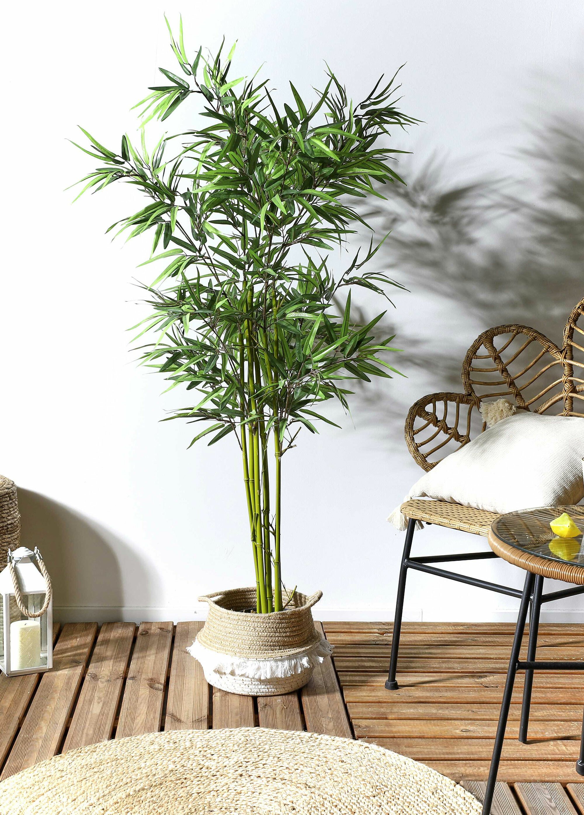 Grande plante artificielle type bambou Vert CMP-HD4182 SI1