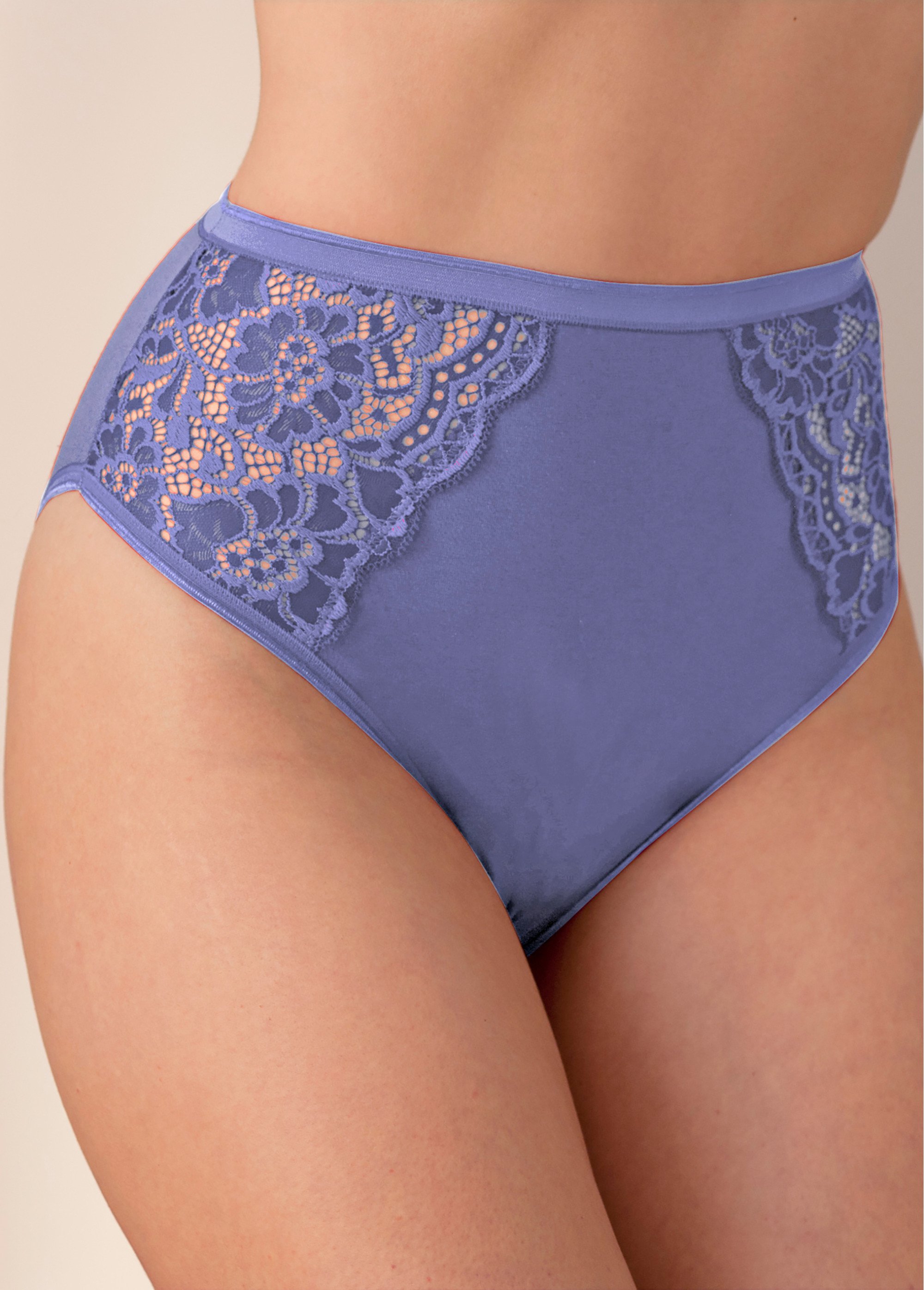 Lot de 2 culottes légèrement échancrées