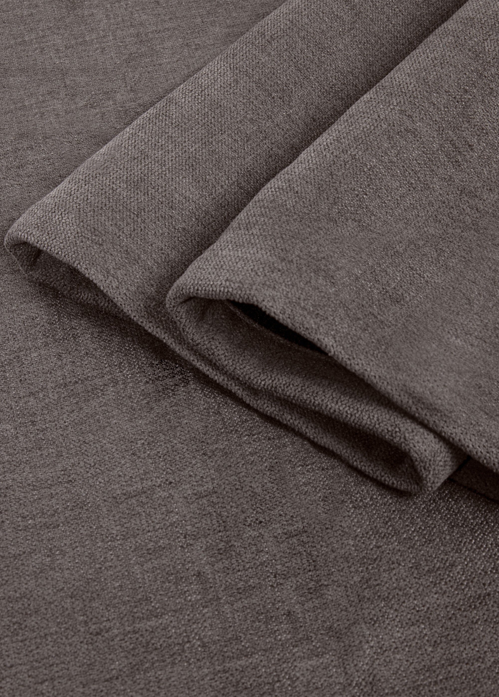 Rideau thermique occultant tissage jacquard finition oeillets Marron RUTA DE2