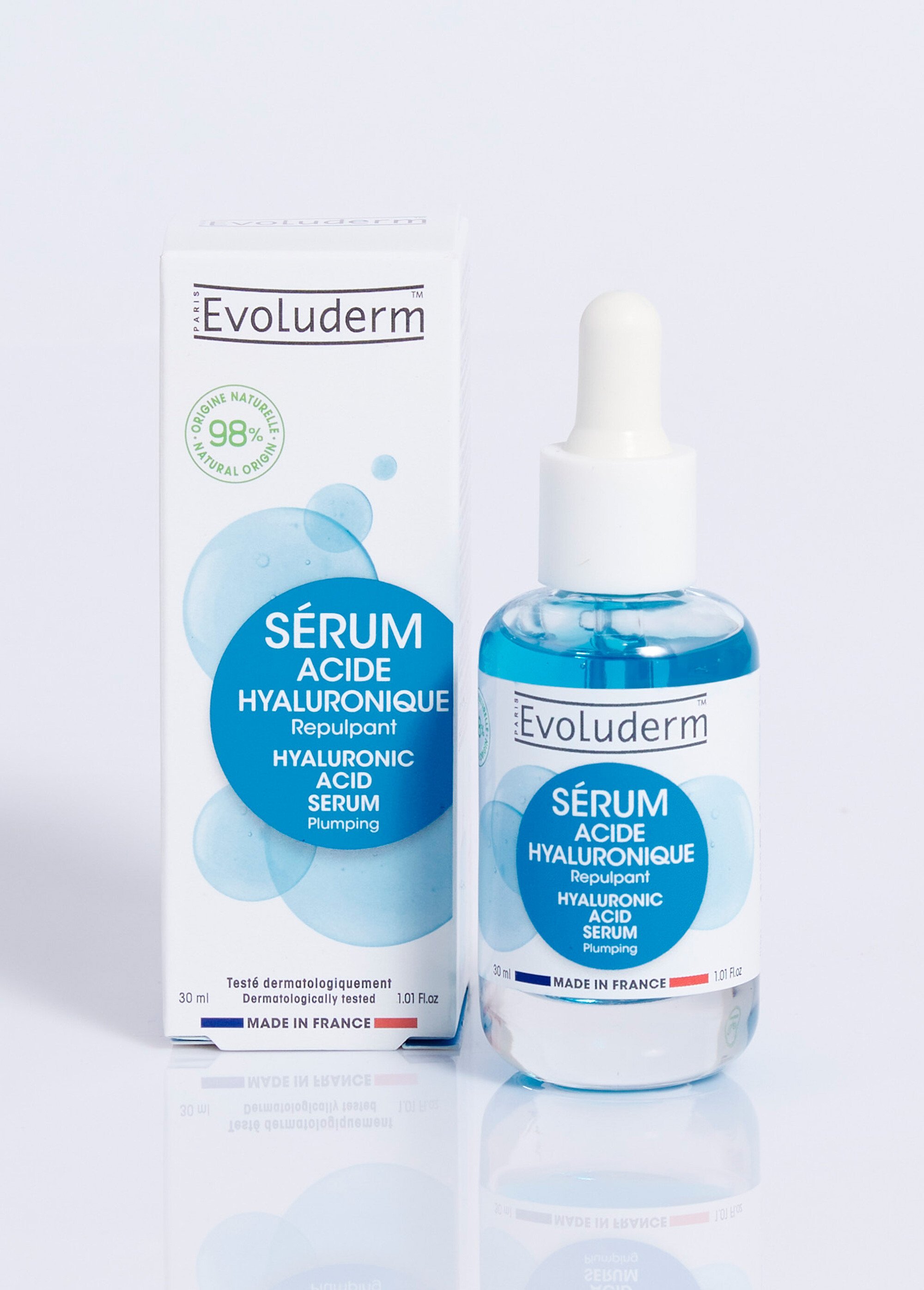 Sérum repulpant à l'acide hyaluronique