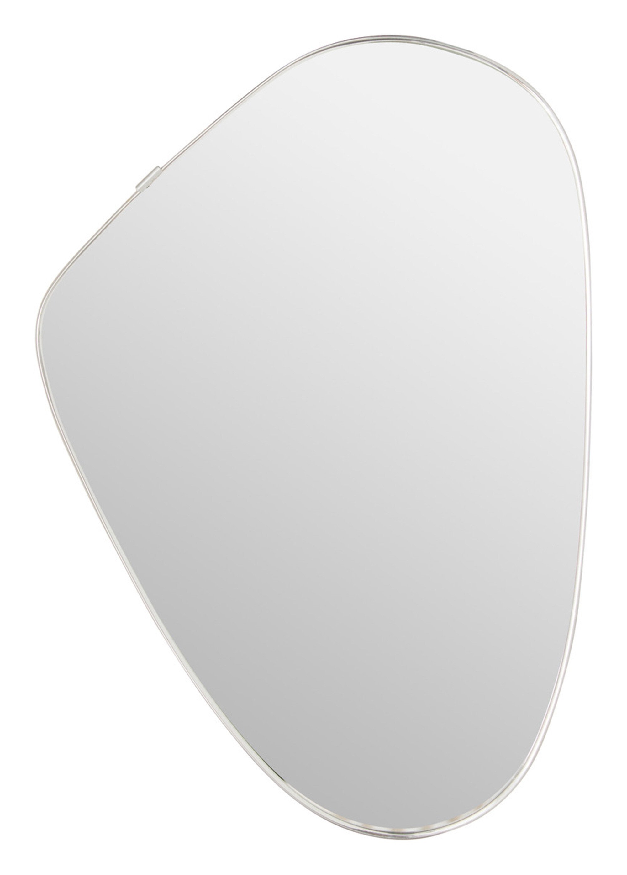 Set de 4 miroirs assortis, forme galet Blanc JJA-210411 DE2