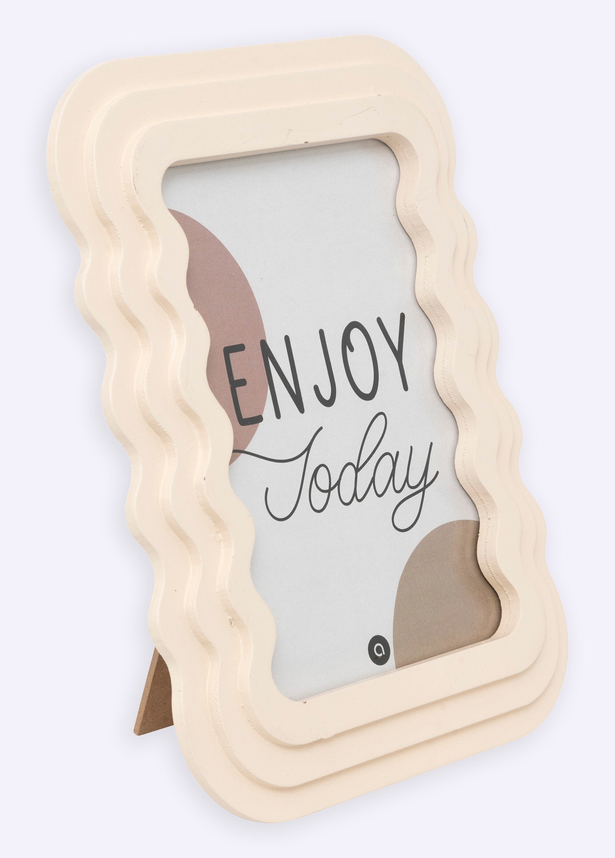 Cadre photo forme ondulée, 13x18cm