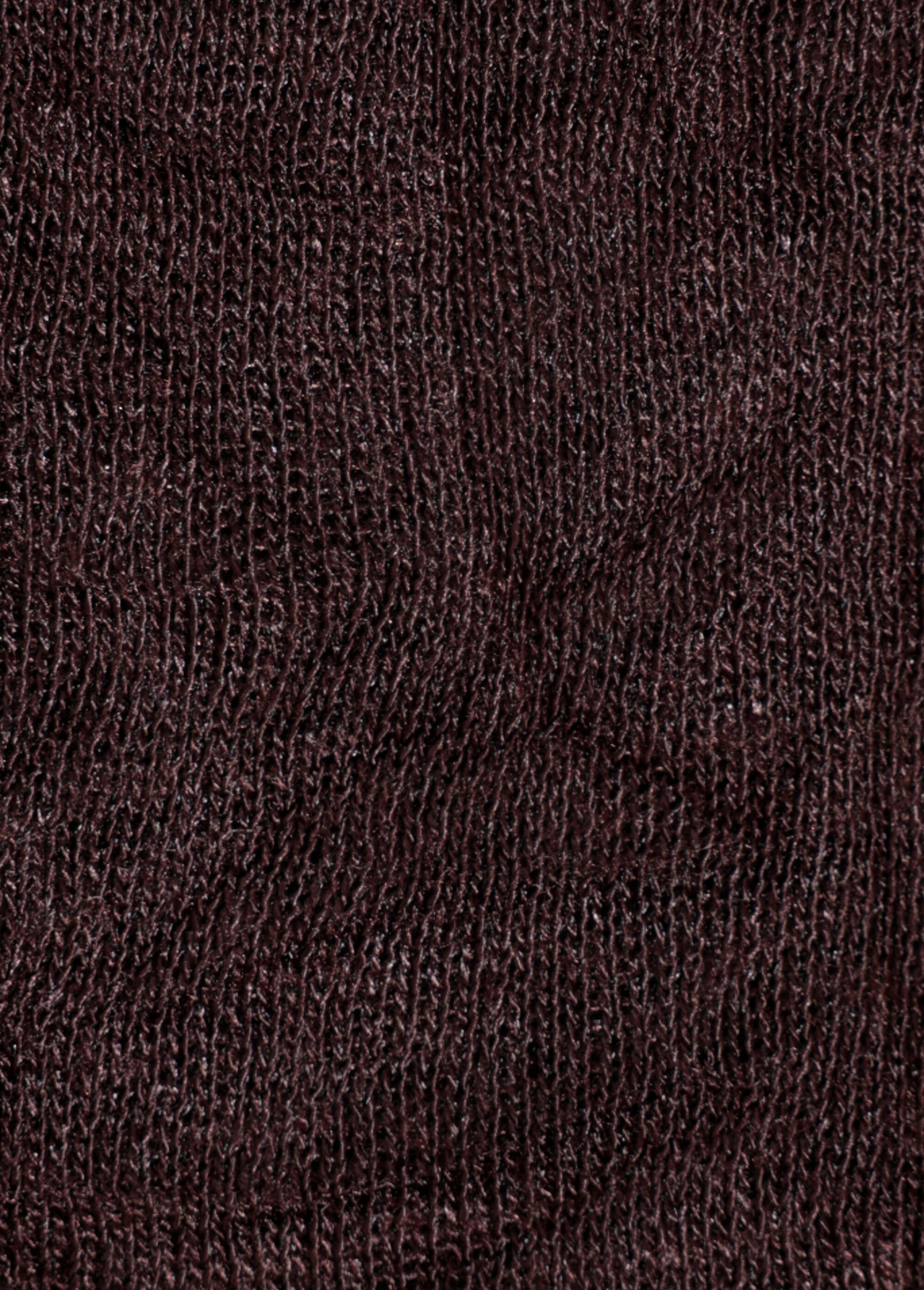 Coupon tissu jersey flammé, écorce MARRON COT141818 DE2