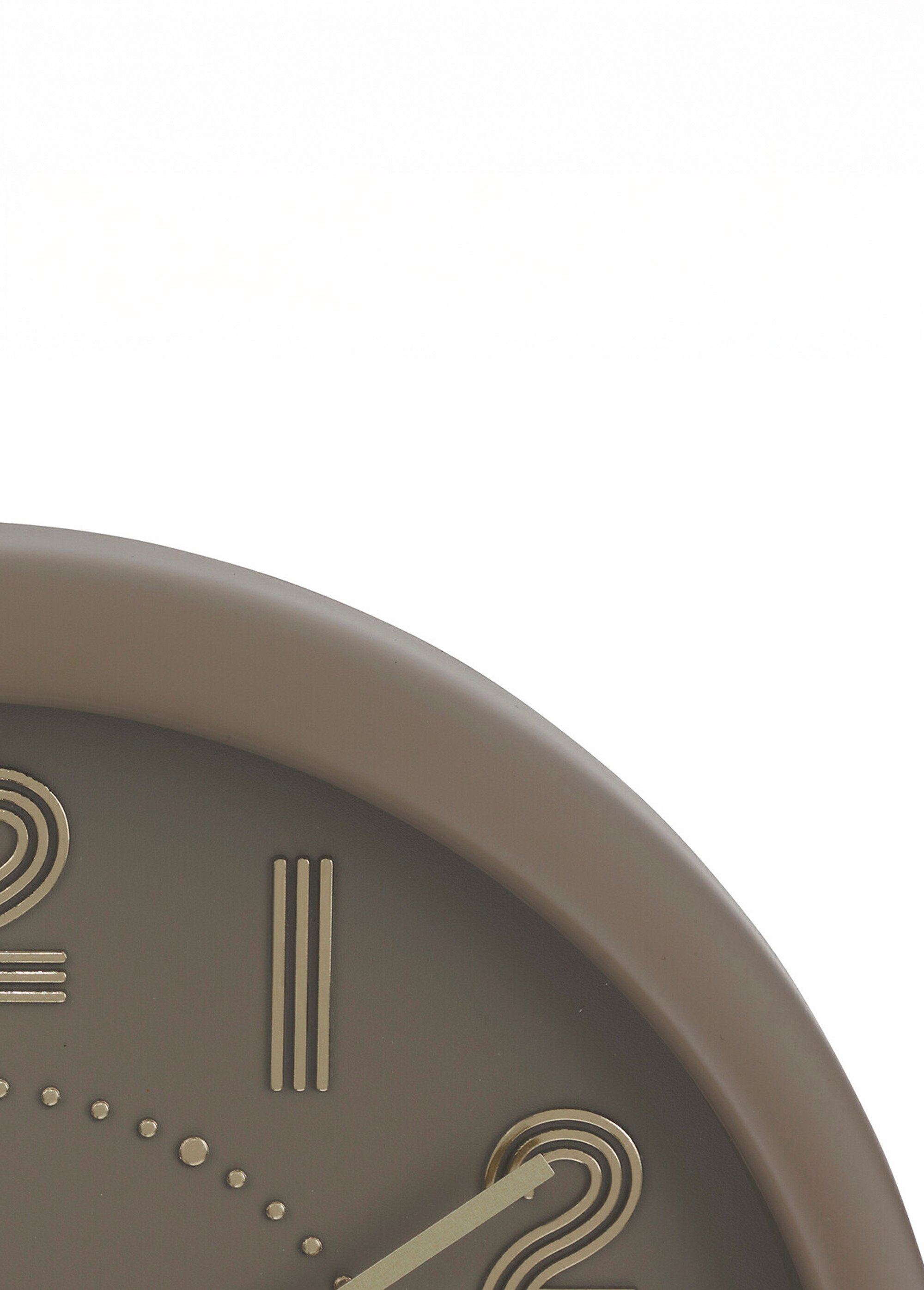 Horloge tendance avec aiguilles métal Marron JJA-212933B DE1