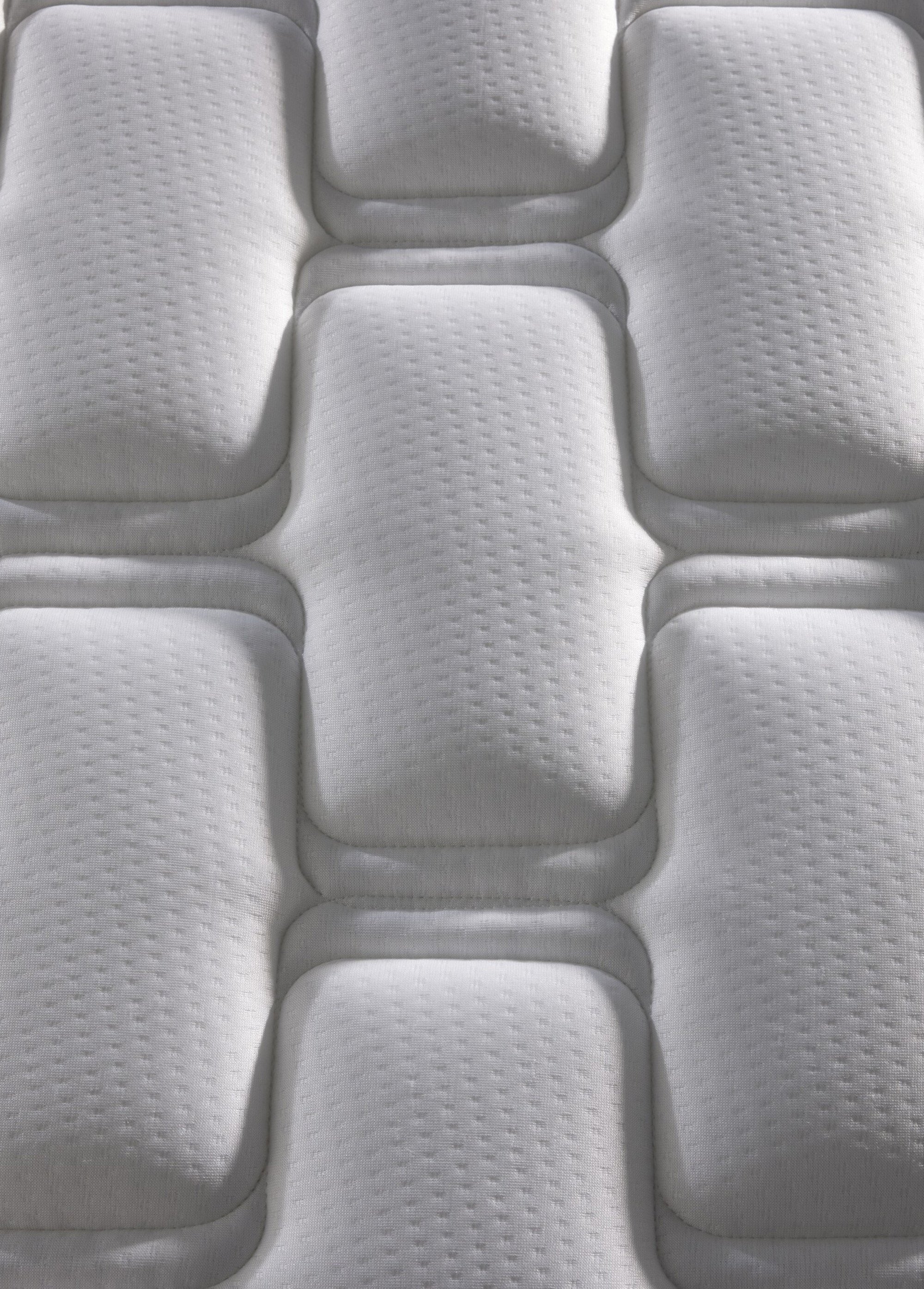 Matelas mousse à mémoire de forme, haut. 15/16cm BLANC AFI-MARGUERITE DE2
