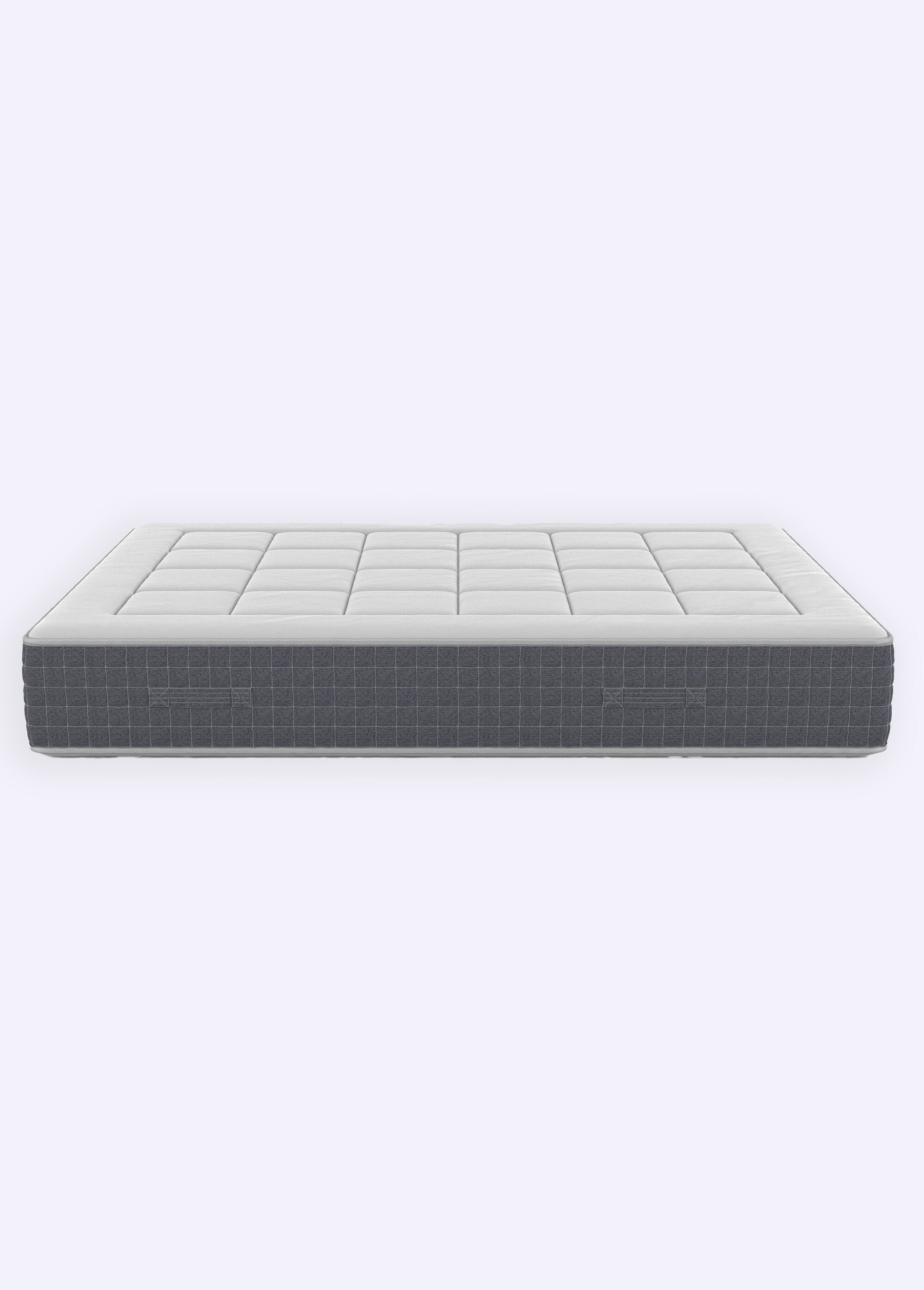 Matelas très ferme à ressorts 7 zones, haut. 28cm BLANC AFI-RHODODENDRO DE2