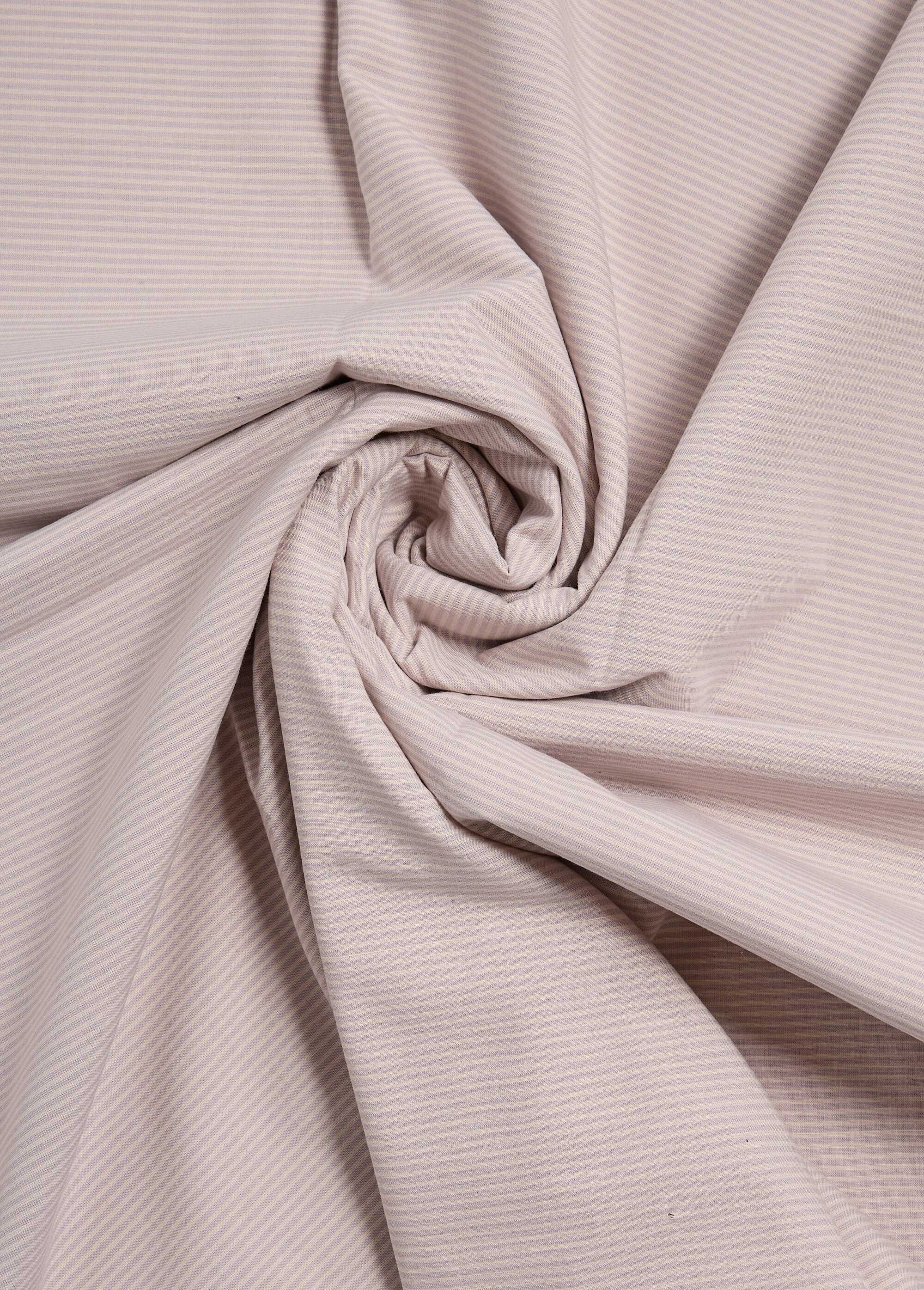 Coupon tissu coton rayures horizontales