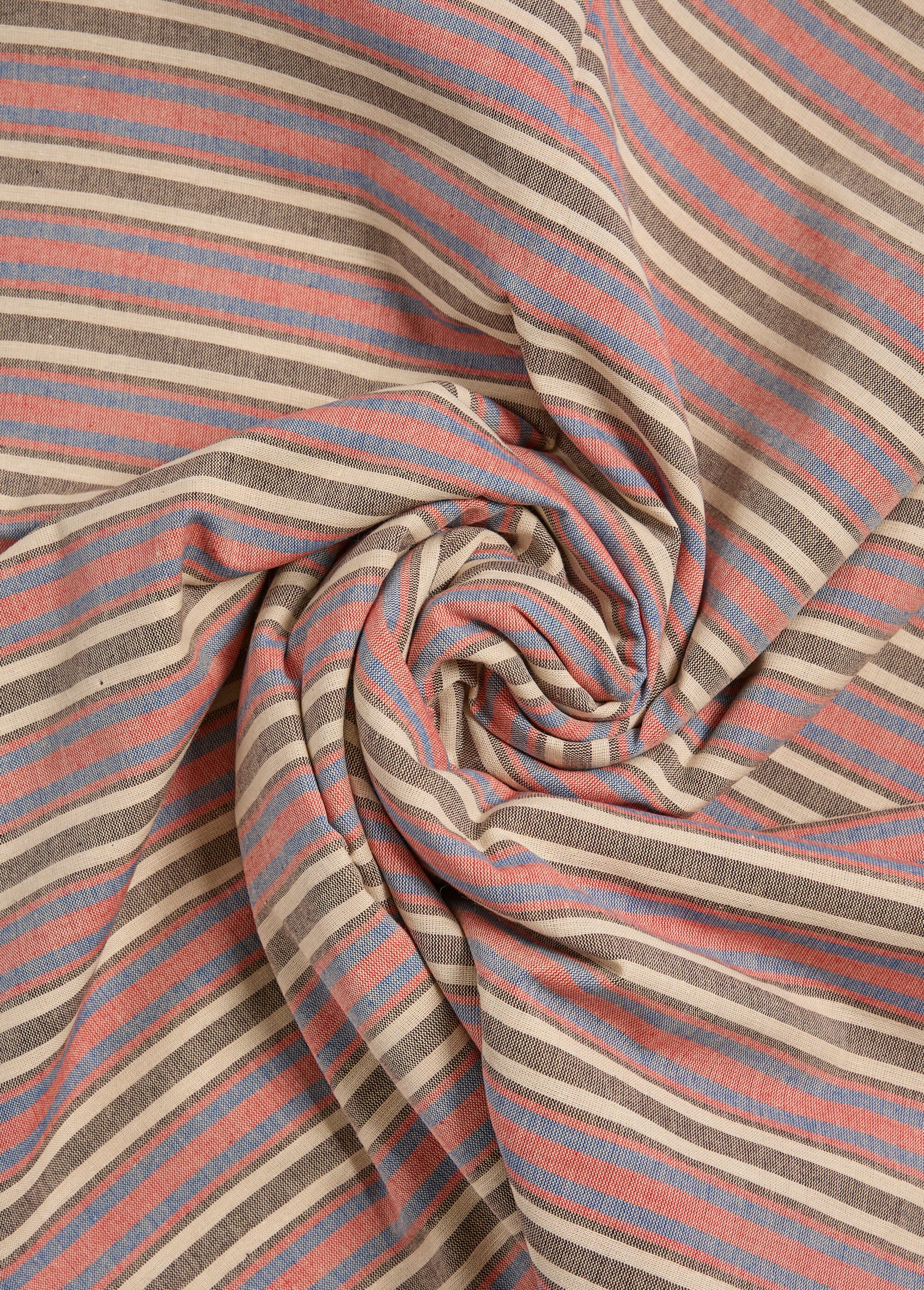 Coupon tissu rayures vives, Guéthary