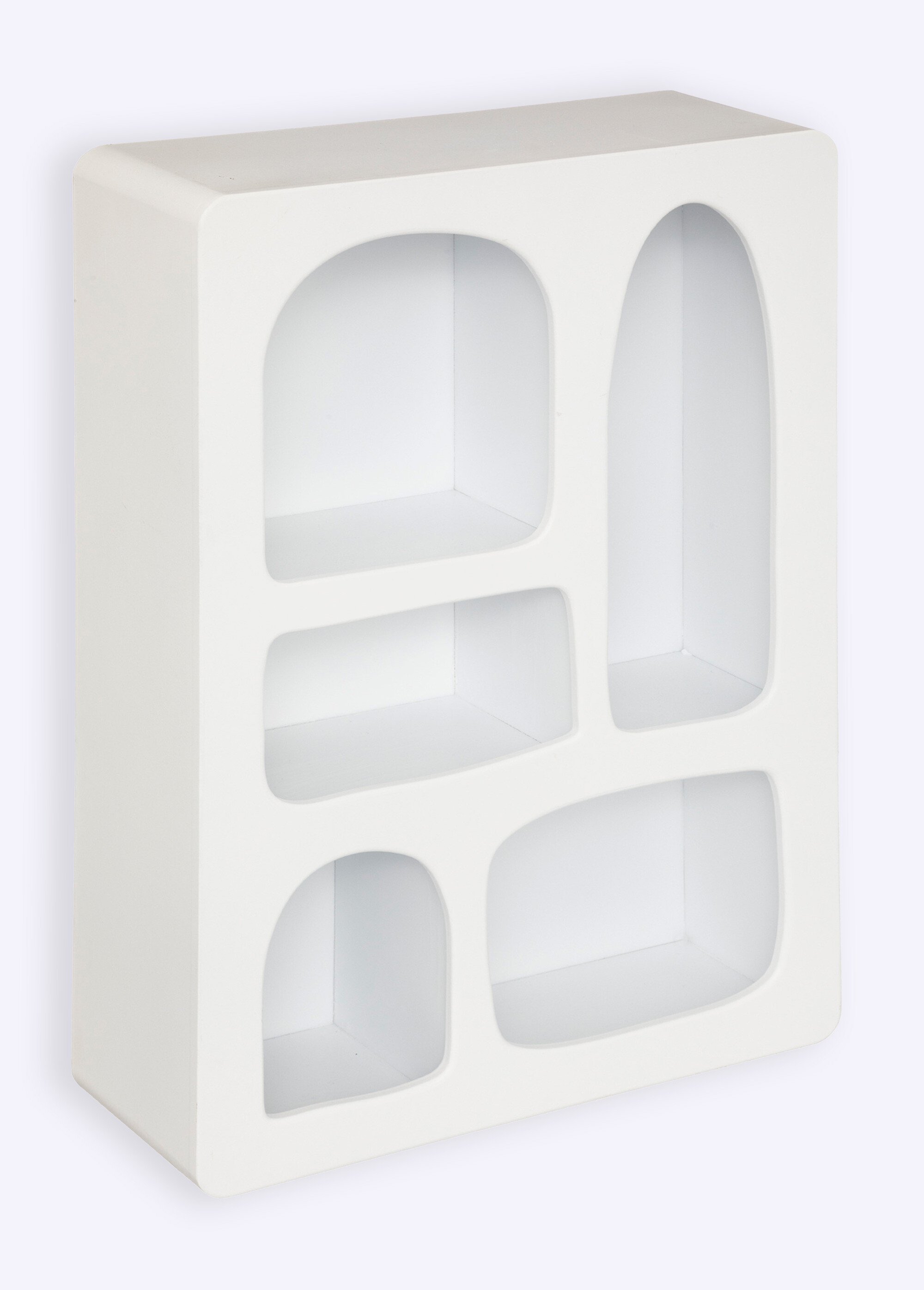 Meuble de rangement mural 5 niches