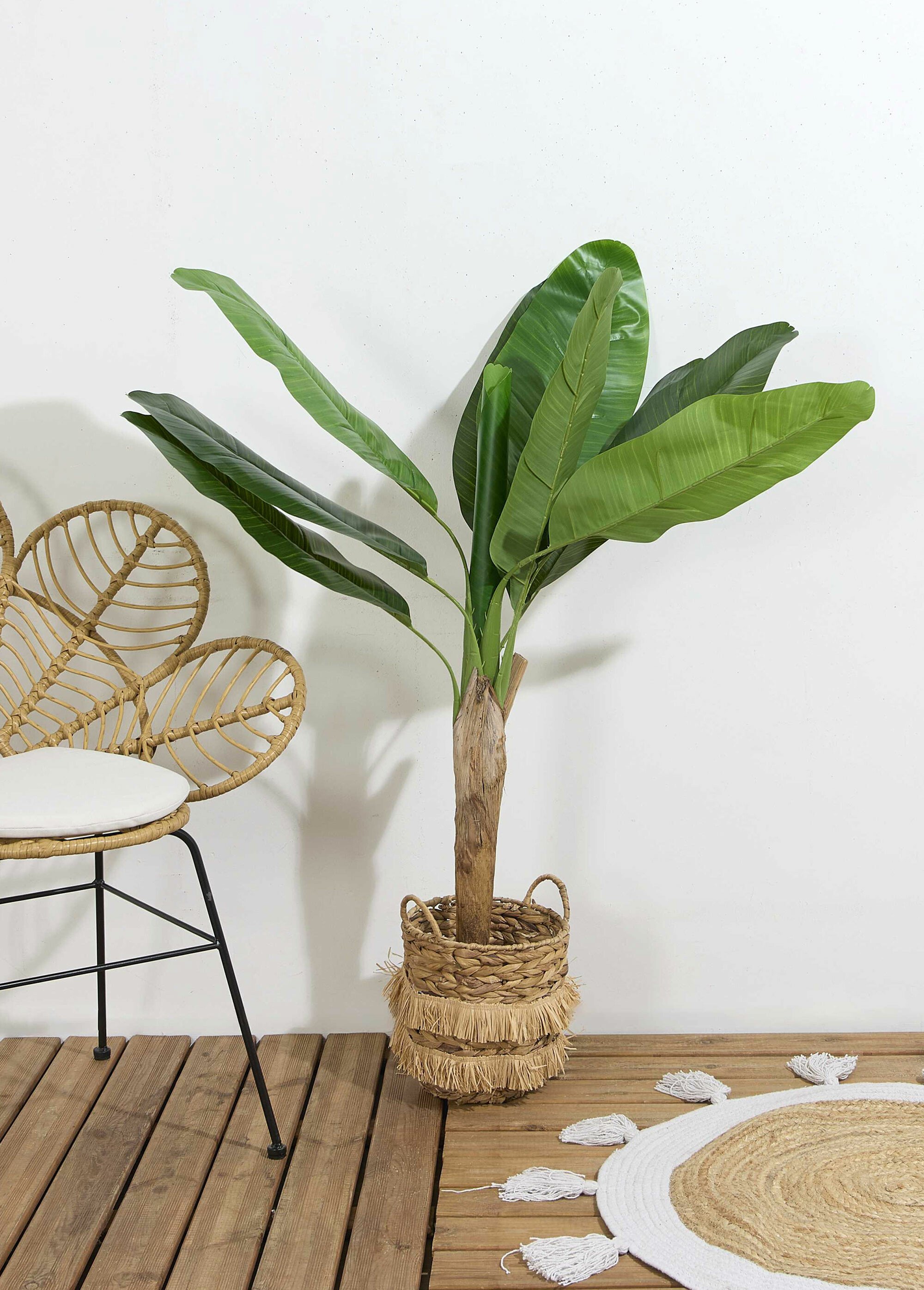 Plante verte artificielle, bananier Vert CMP-HD0455 SI1