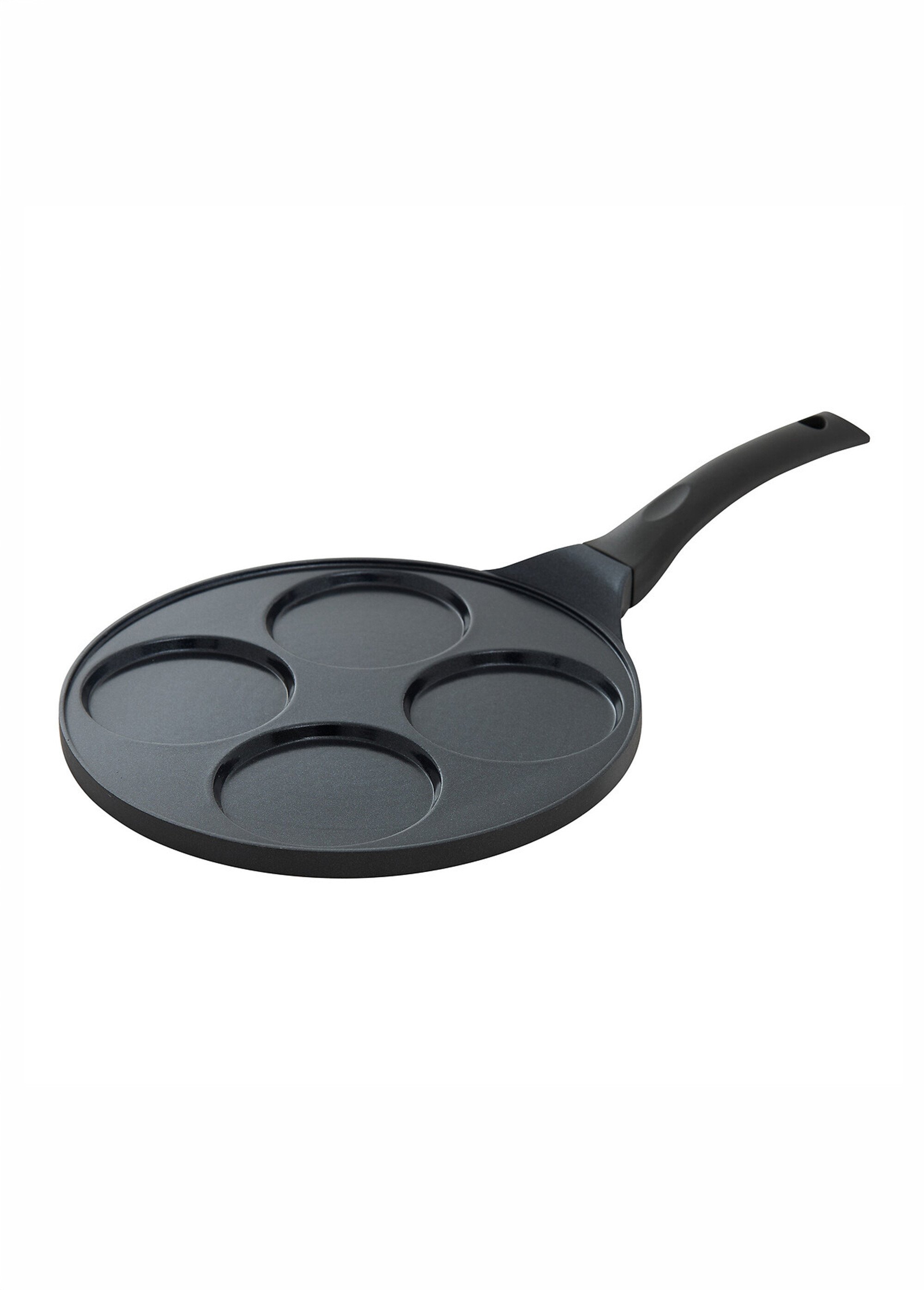 Poele à pancakes 4 alvéoles alu, 26cm Noir JJA-209702 FA1