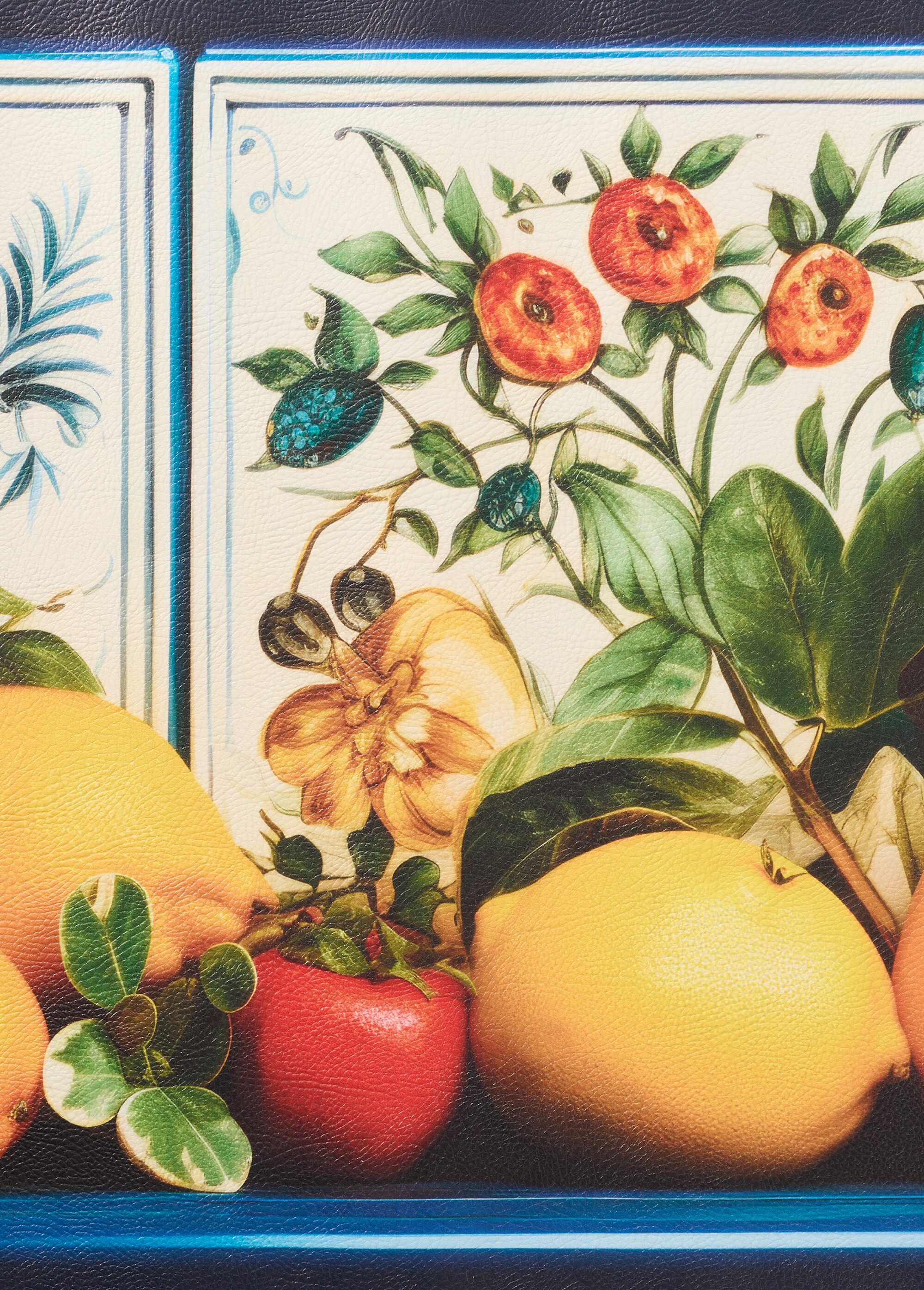 Tapis vinyle imprimé qualité numérique Jaune ROBEN DE1