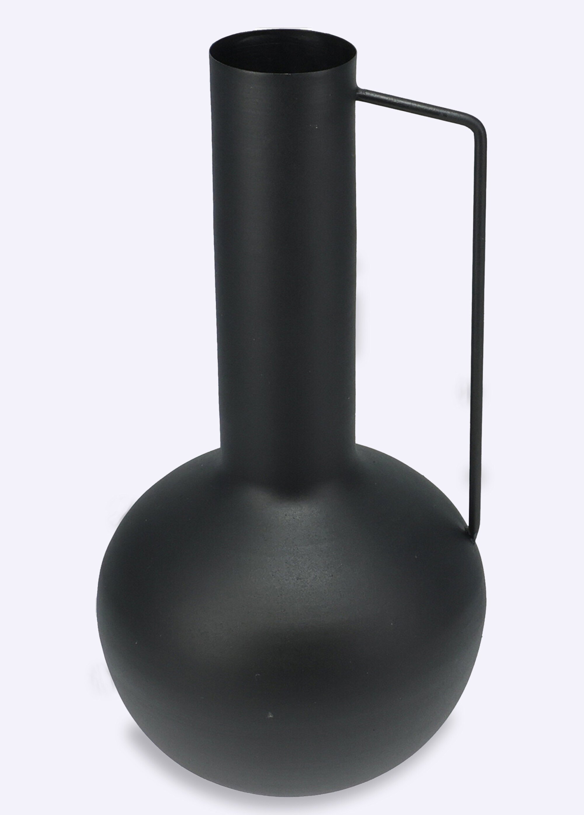 Vase déco en métal, forme épurée Noir KP-FZ1002040 FA1