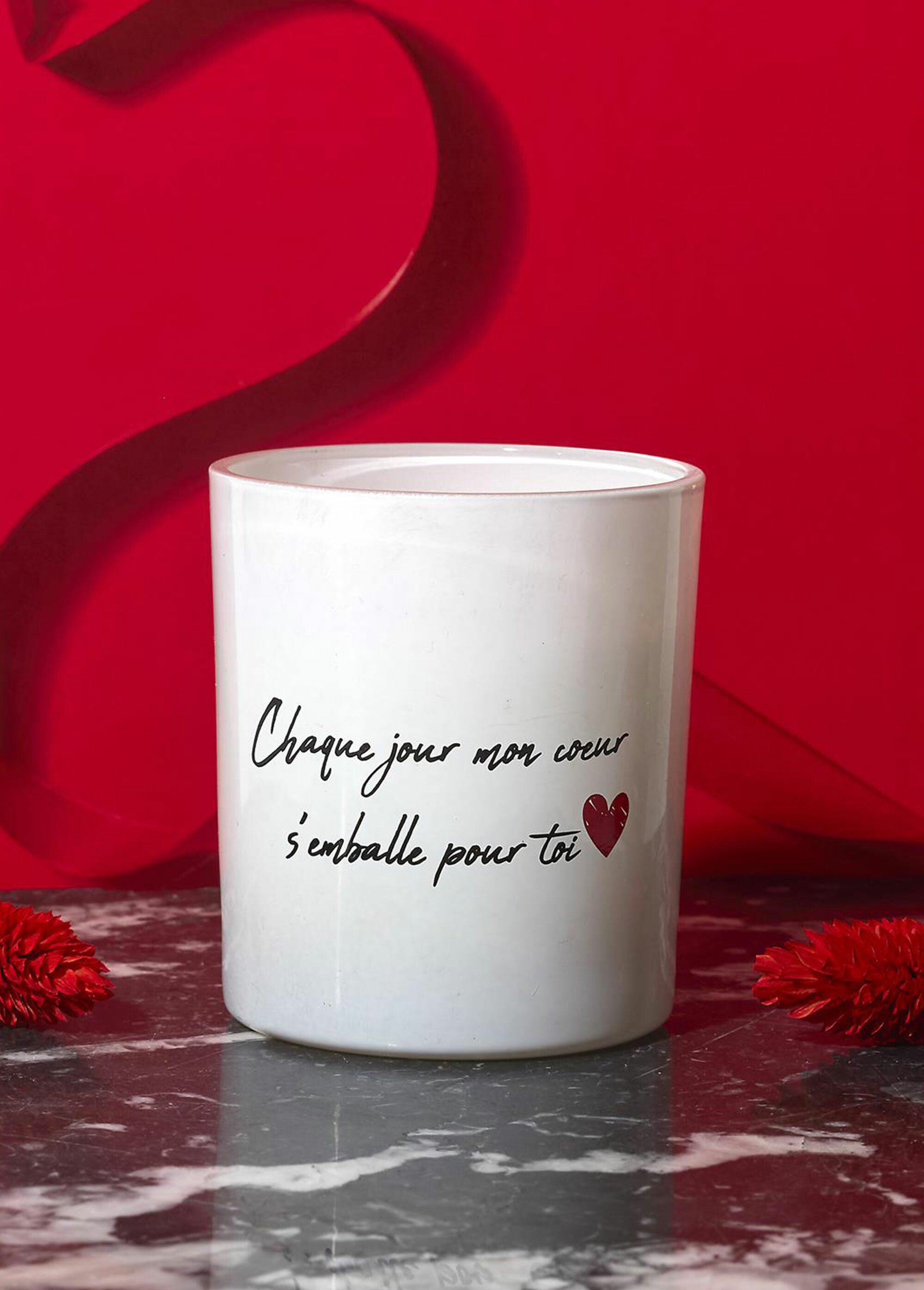 Bougie parfumée avec bracelet surprise Blanc CMP-BO5230 SI1