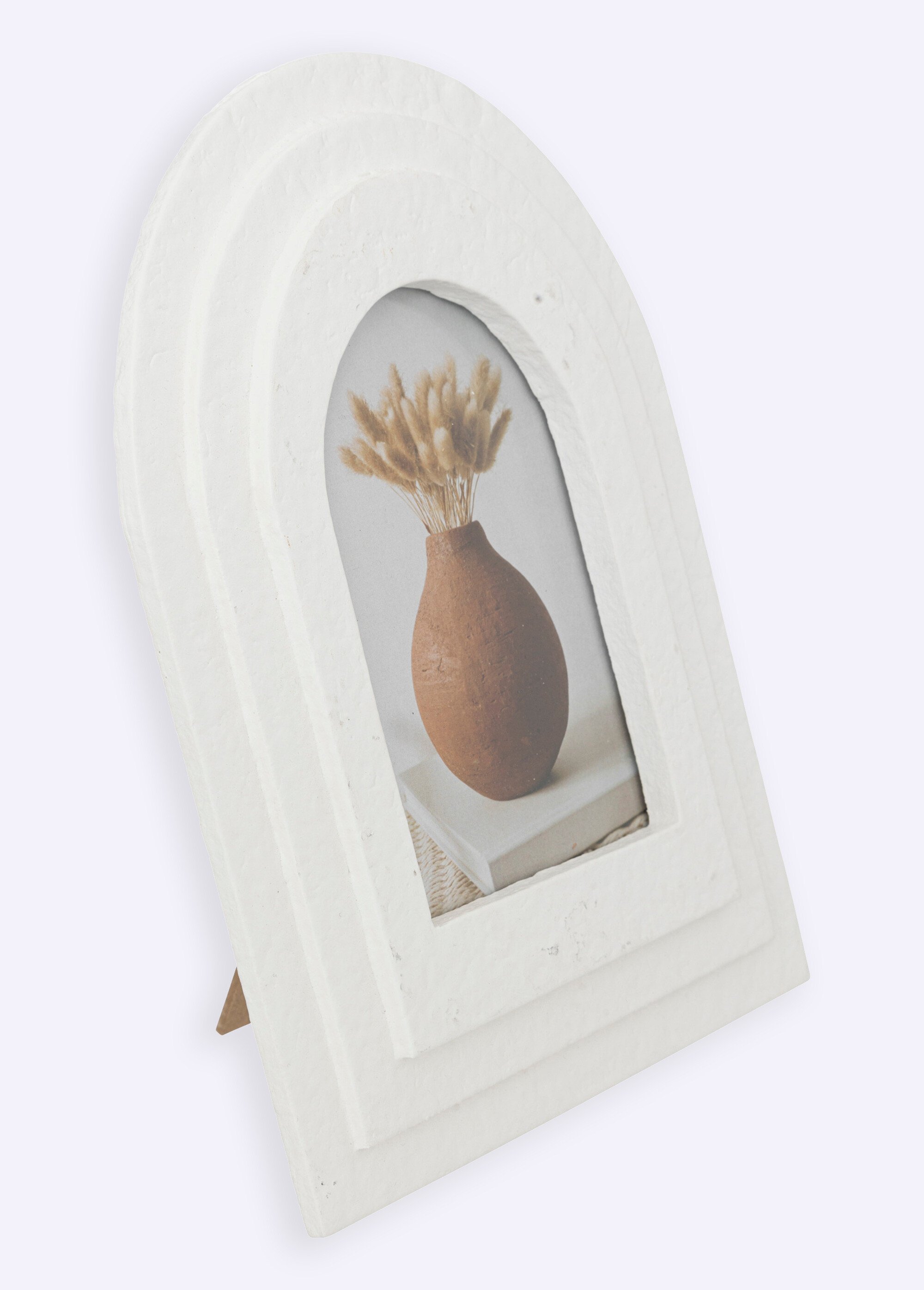 Cadre photo en bois forme arche, 10x15cm