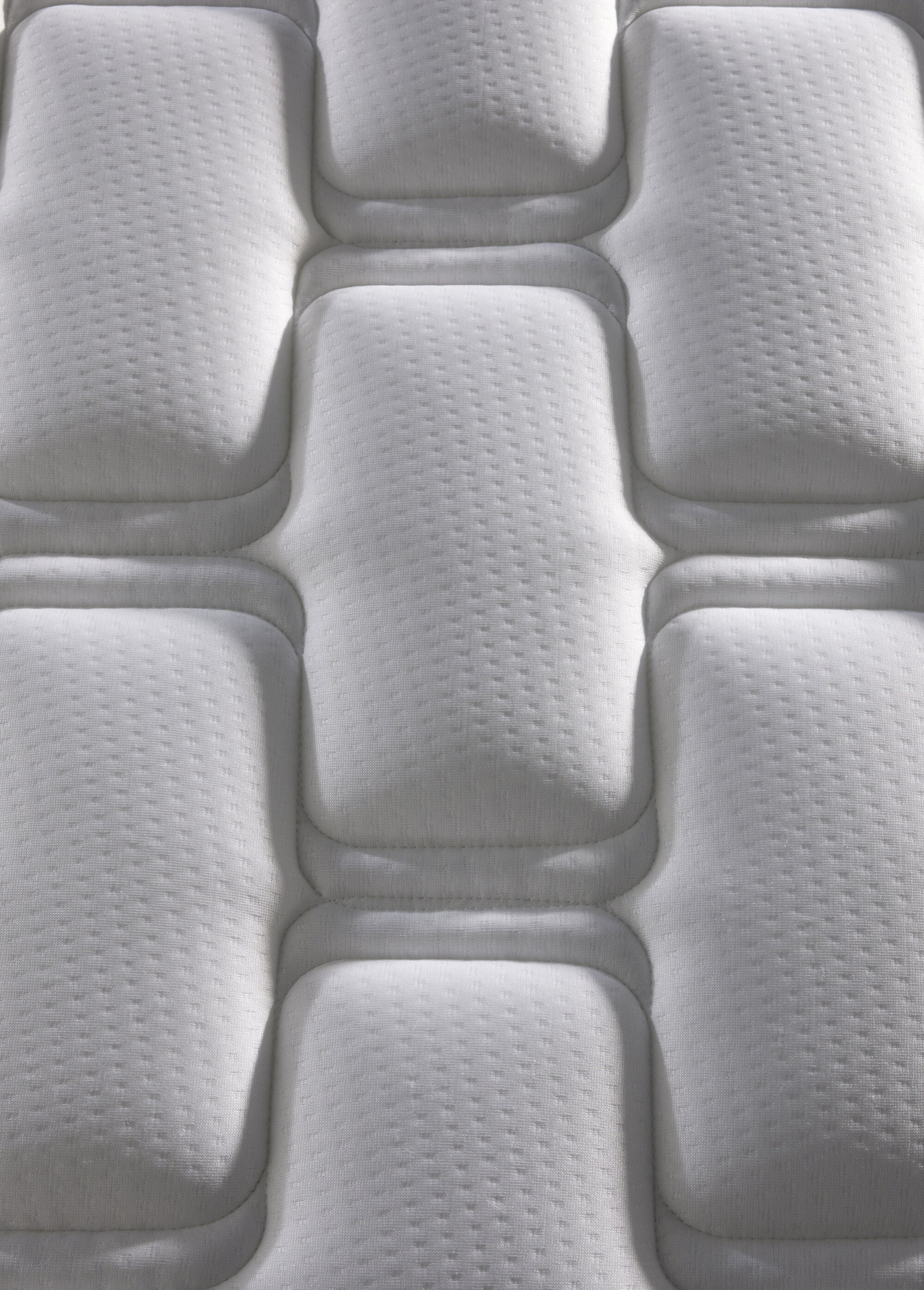 Matelas ferme à ressorts 7 zones, haut. 24cm BLANC AFI-RENONCULE DE4