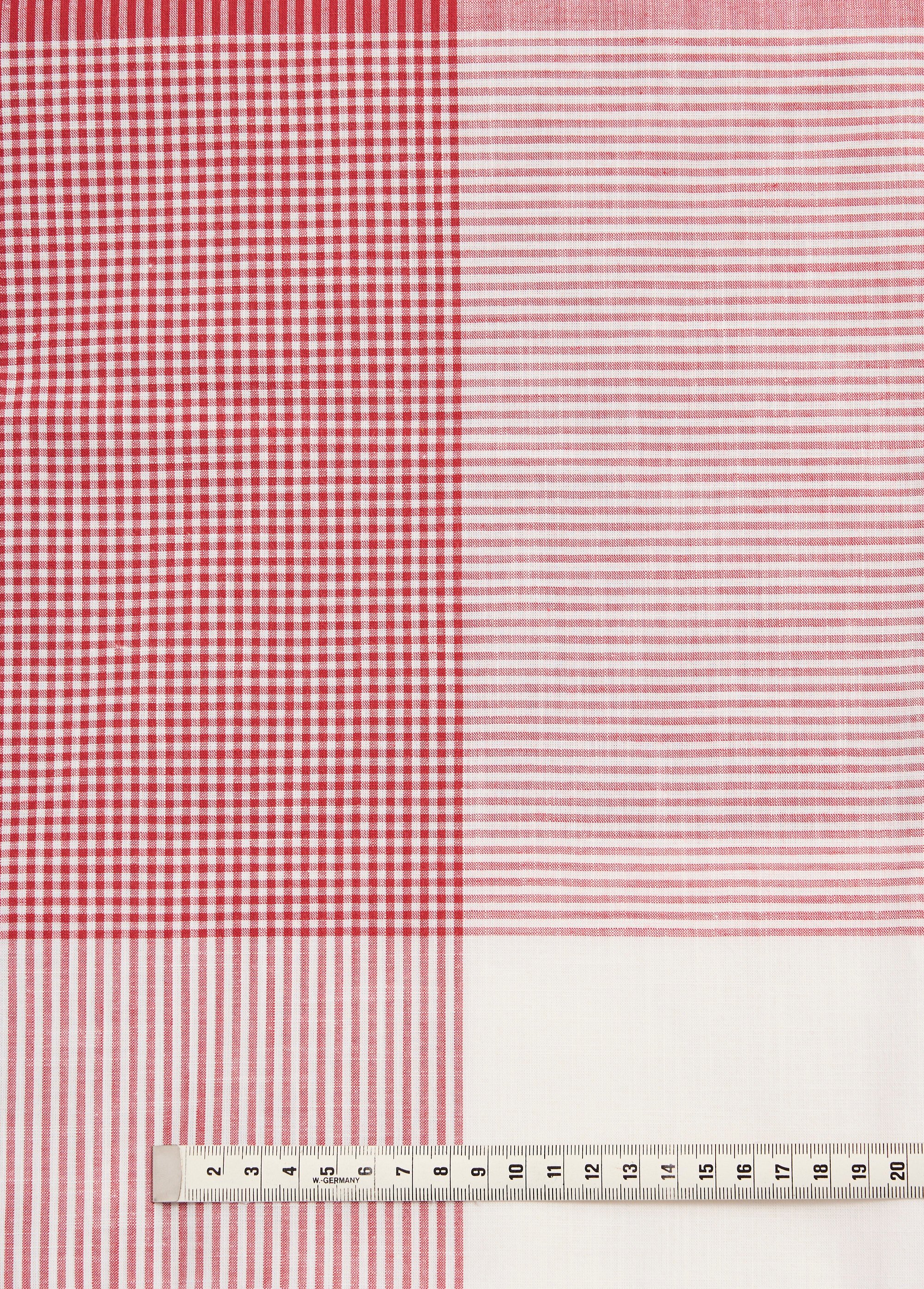 Coupon tissu coton à rayures, Biarritz