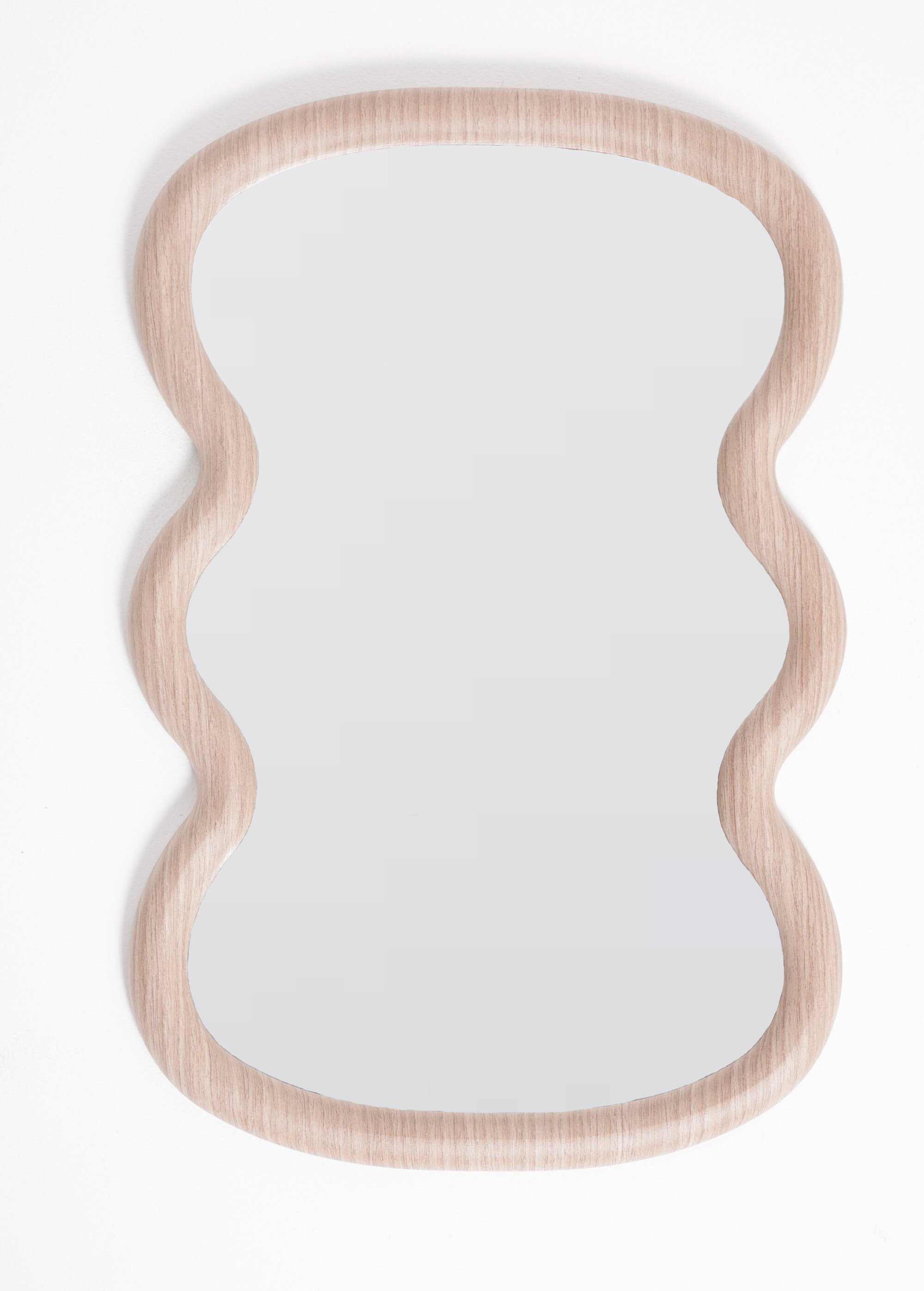 Miroir bois forme organique Beige KP-HZ1242870 FA1