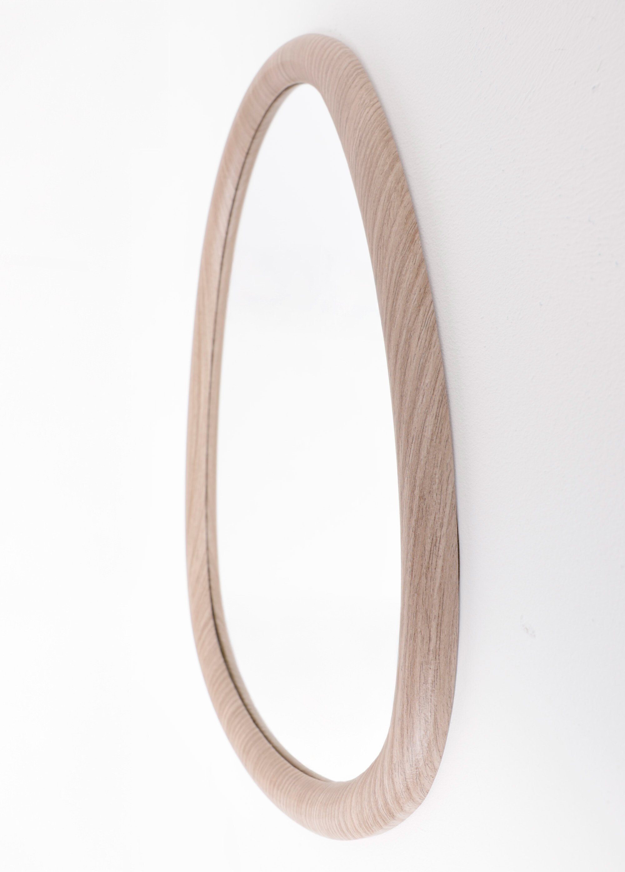 Miroir bois forme organique Beige KP-HZ1242870 DE1