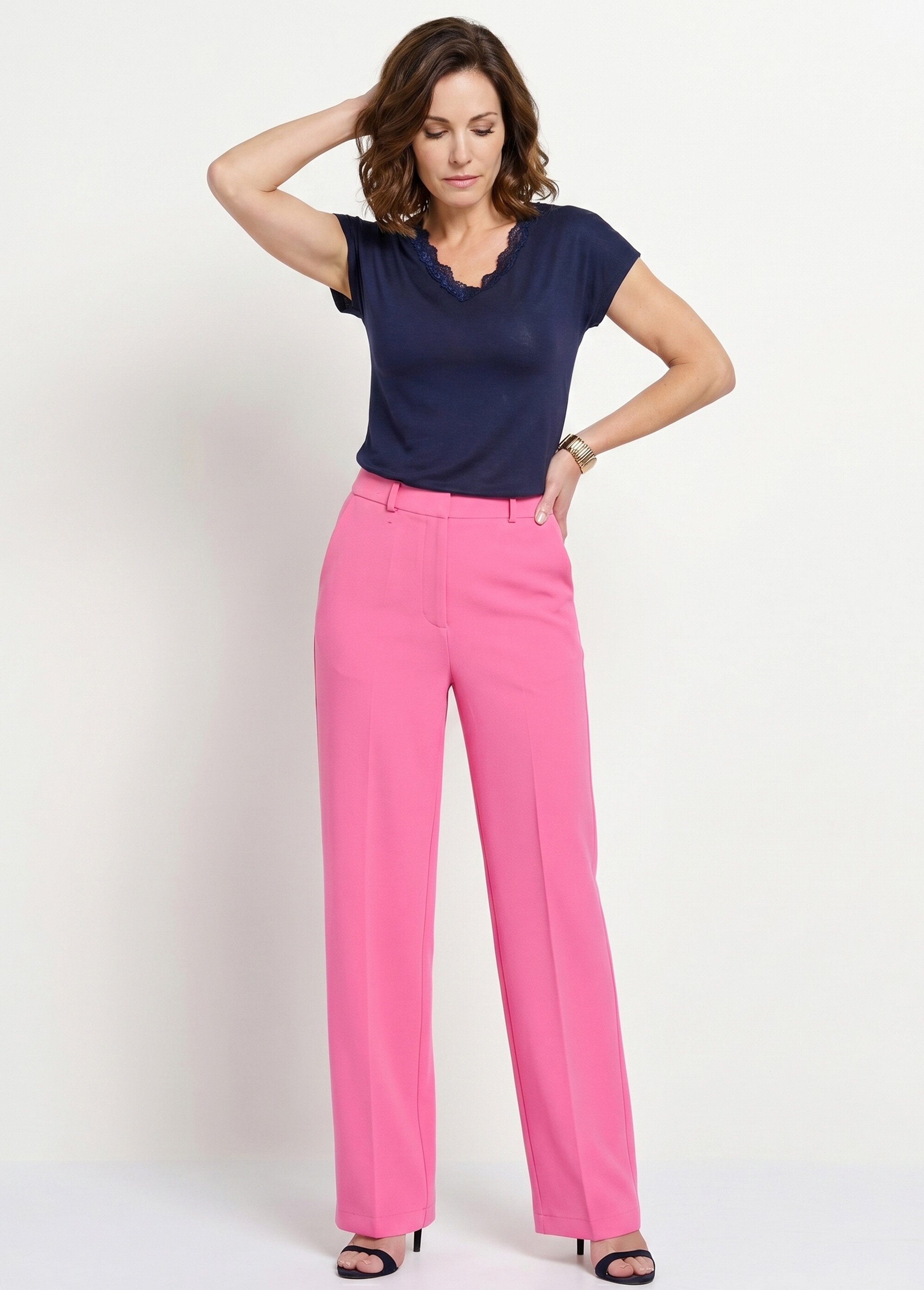 Pantalon fluide large