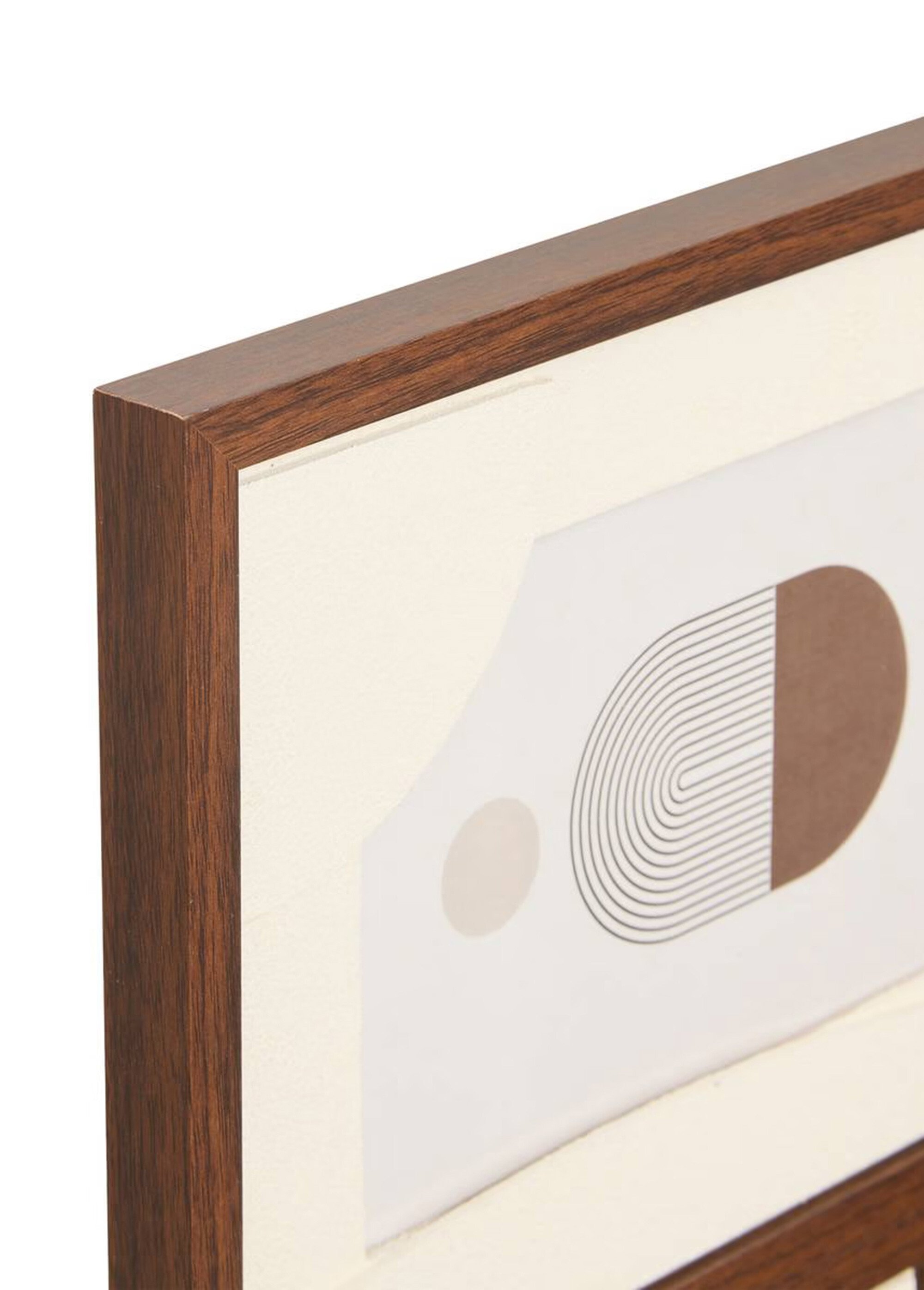 Pêle mêle carré bois, 4 cadres photos Marron JJA-212935 DE1